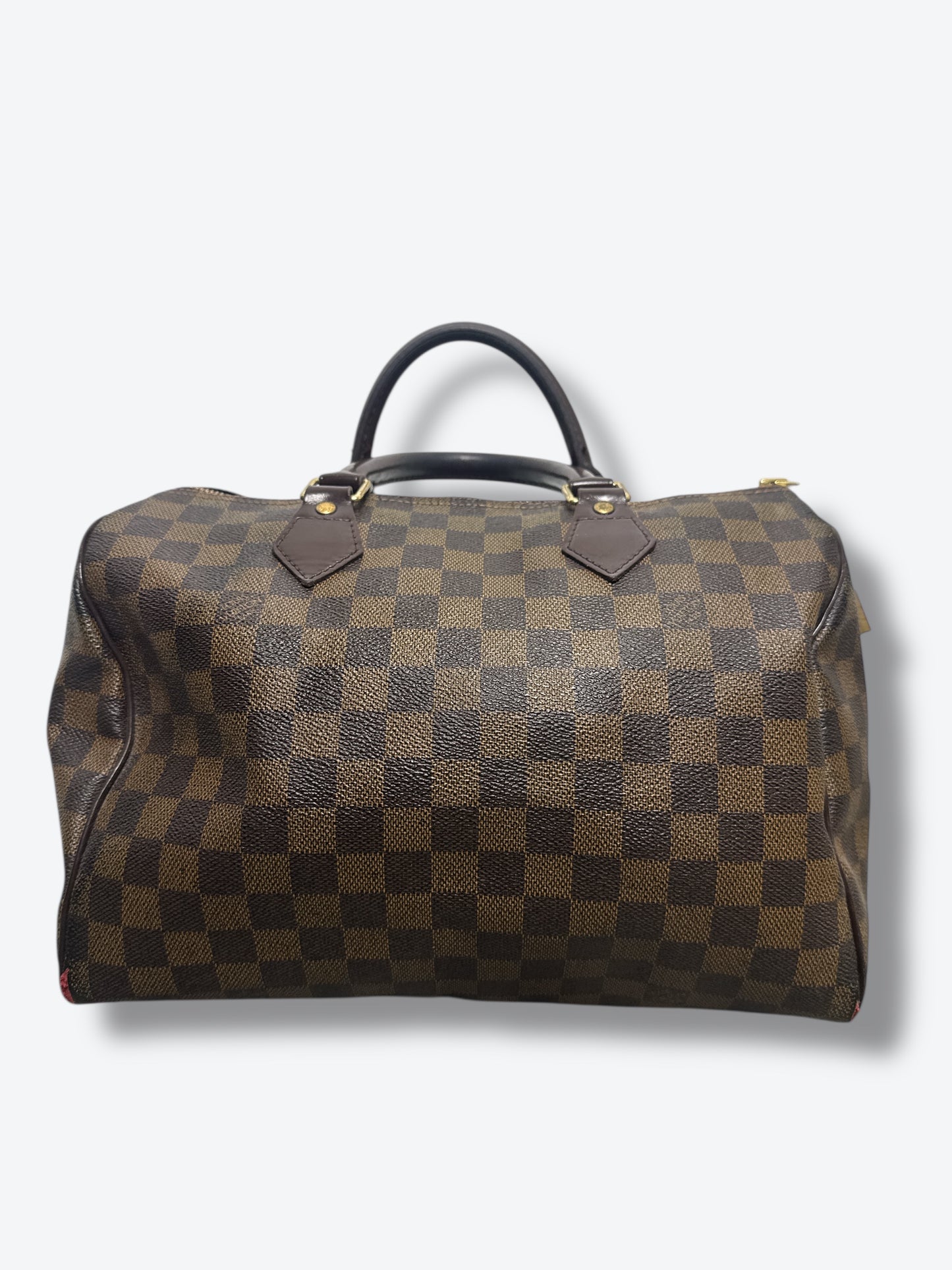 Y2K Louis Vuitton Speedy 30” Damier Ebene Canvas