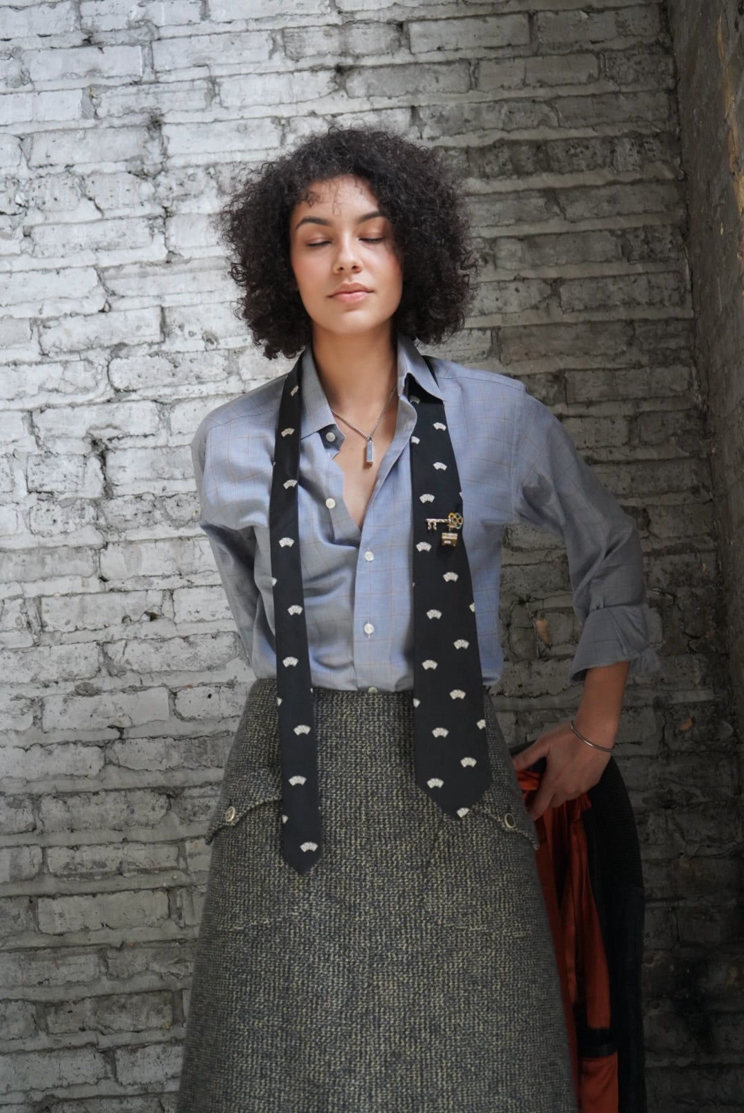 Y2K Eton Slim Fit Button Up