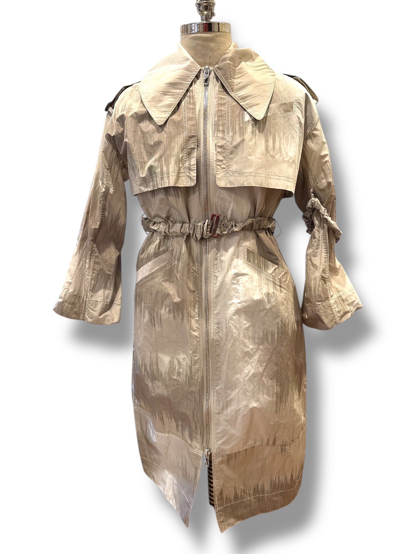 Trend: Gianni Army Windbreaker Jacket/Trench