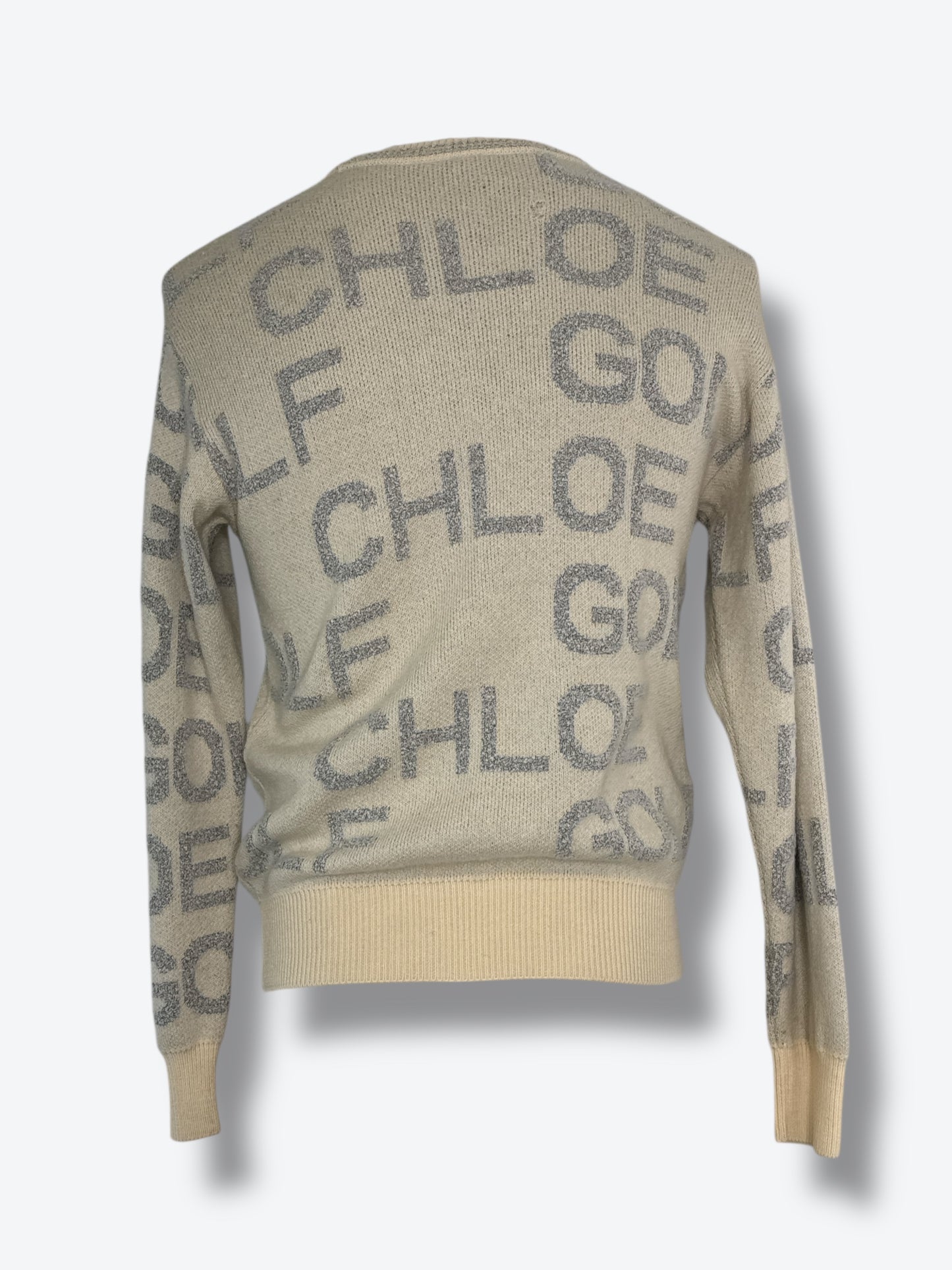 1980s Chole Golf Crew Neck Sweater