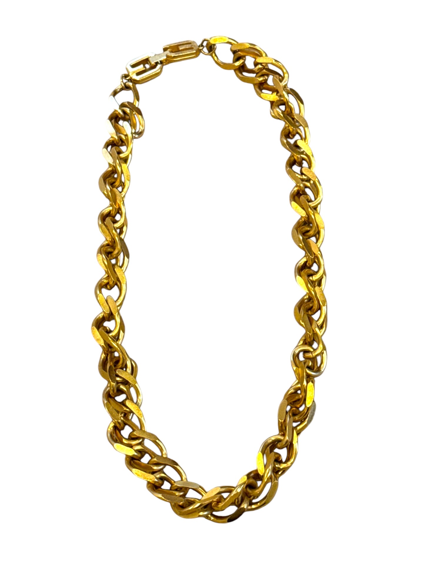 1980s/1990s Givenchy Gold Link Necklace