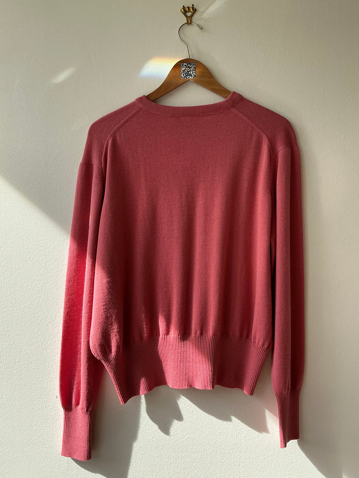1970s Yves Saint Laurent Pink Sweater