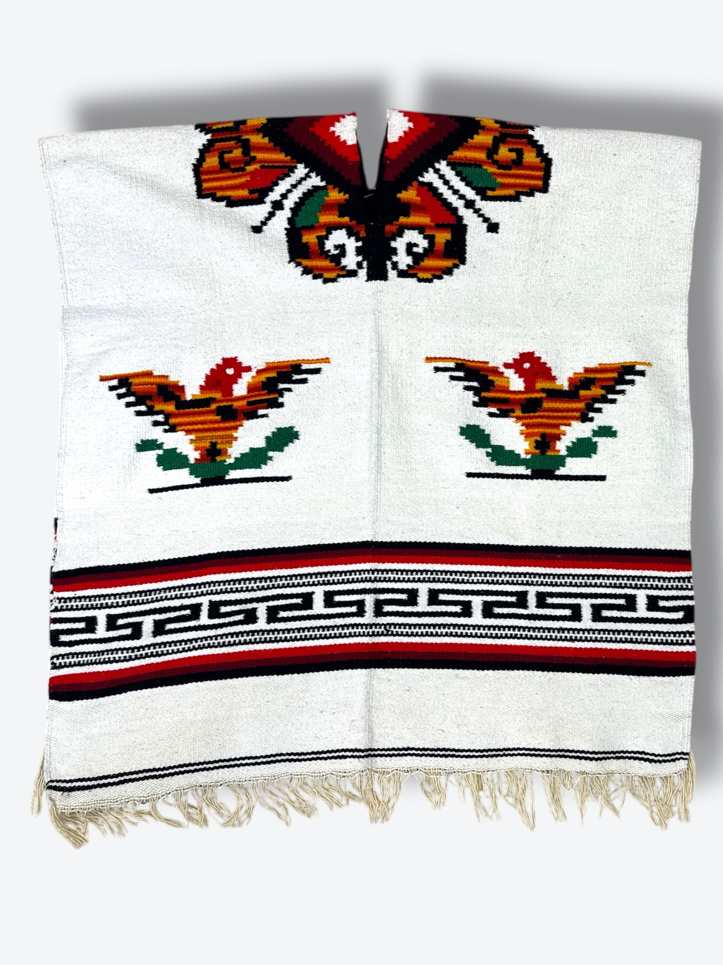 1970s Unisex Zapotec Oaxaca Poncho