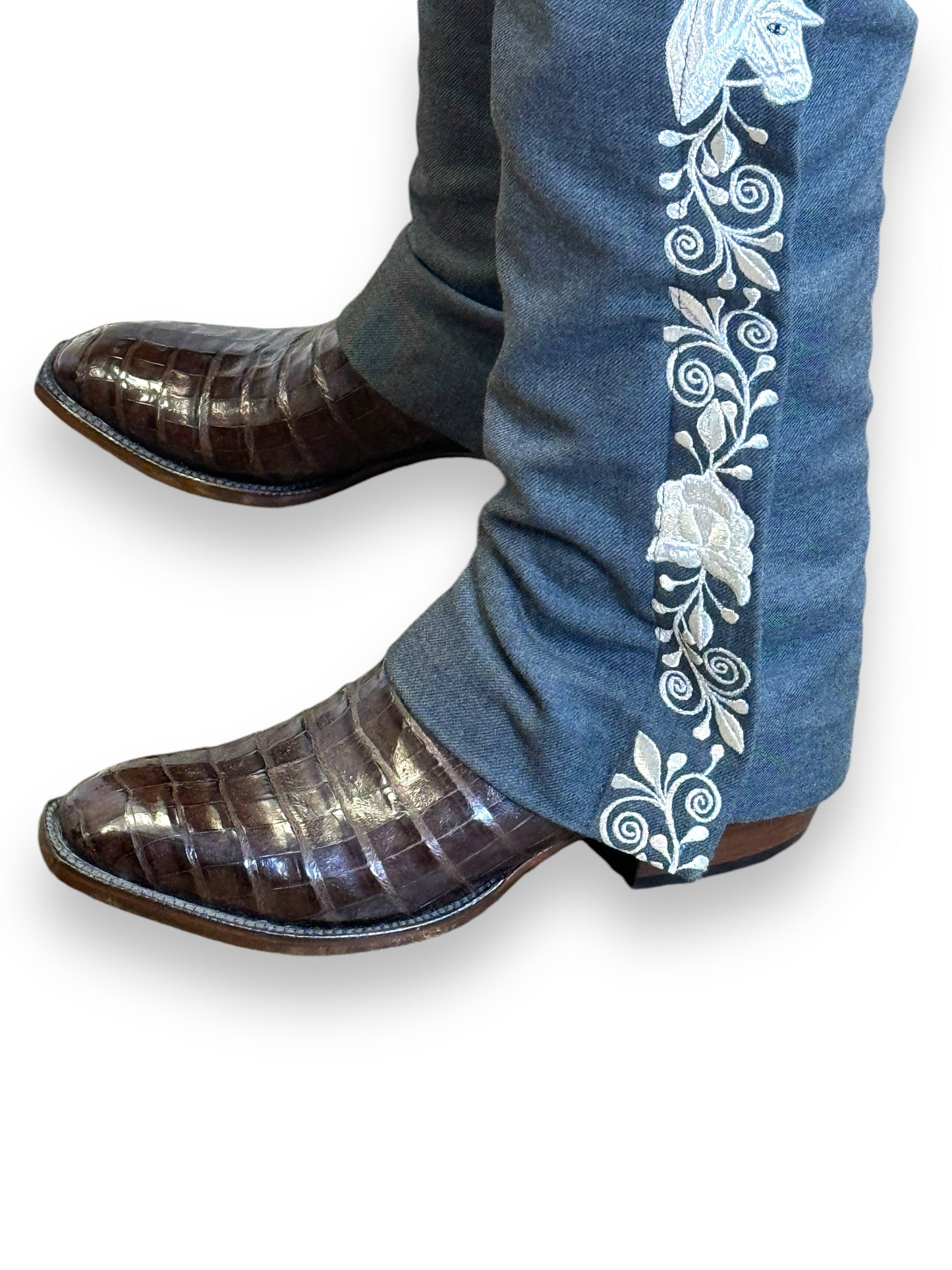 Vintage Horse Embroidered Set