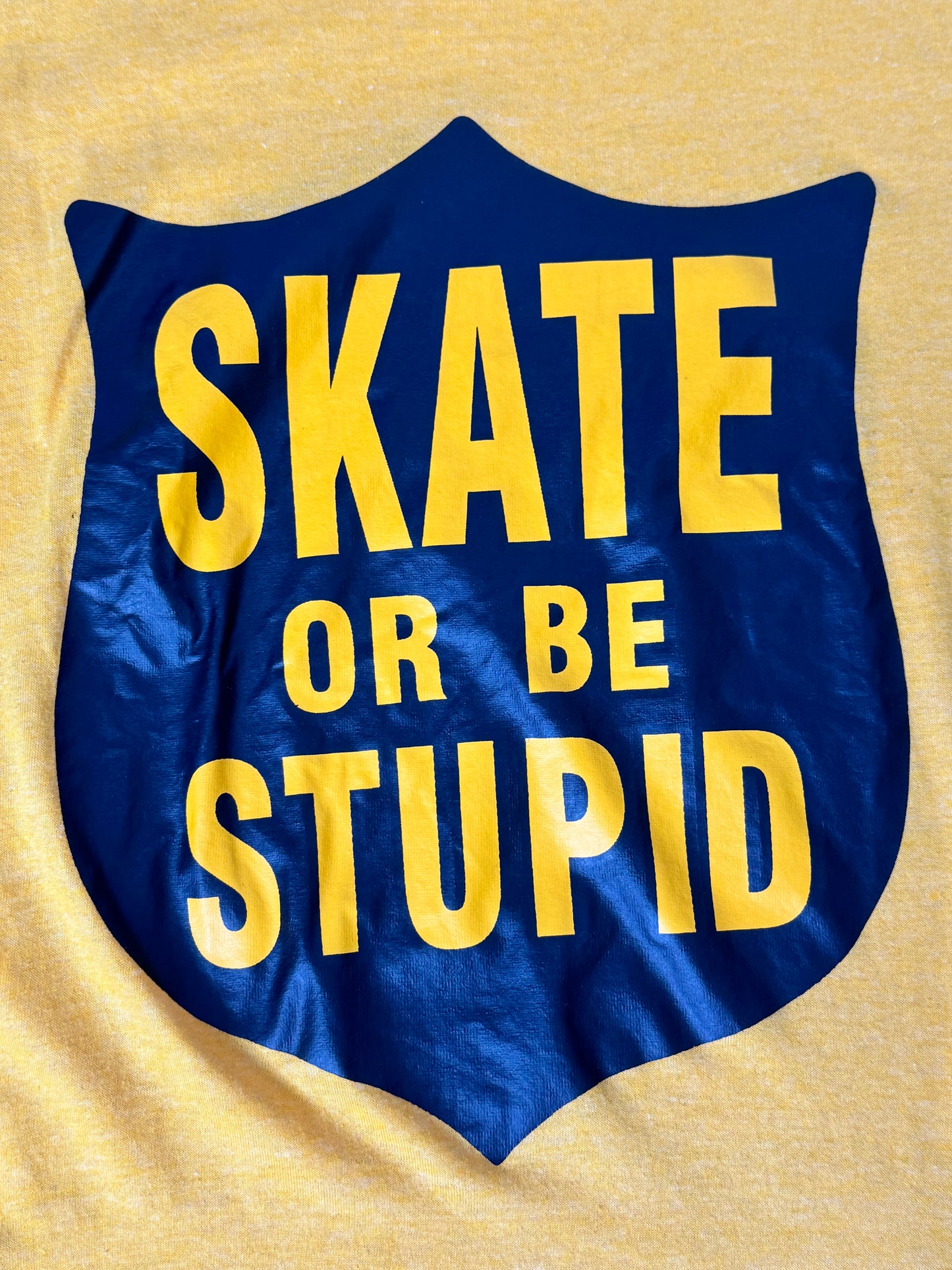 Vintage “Skate or Be Stupid” Unisex T
