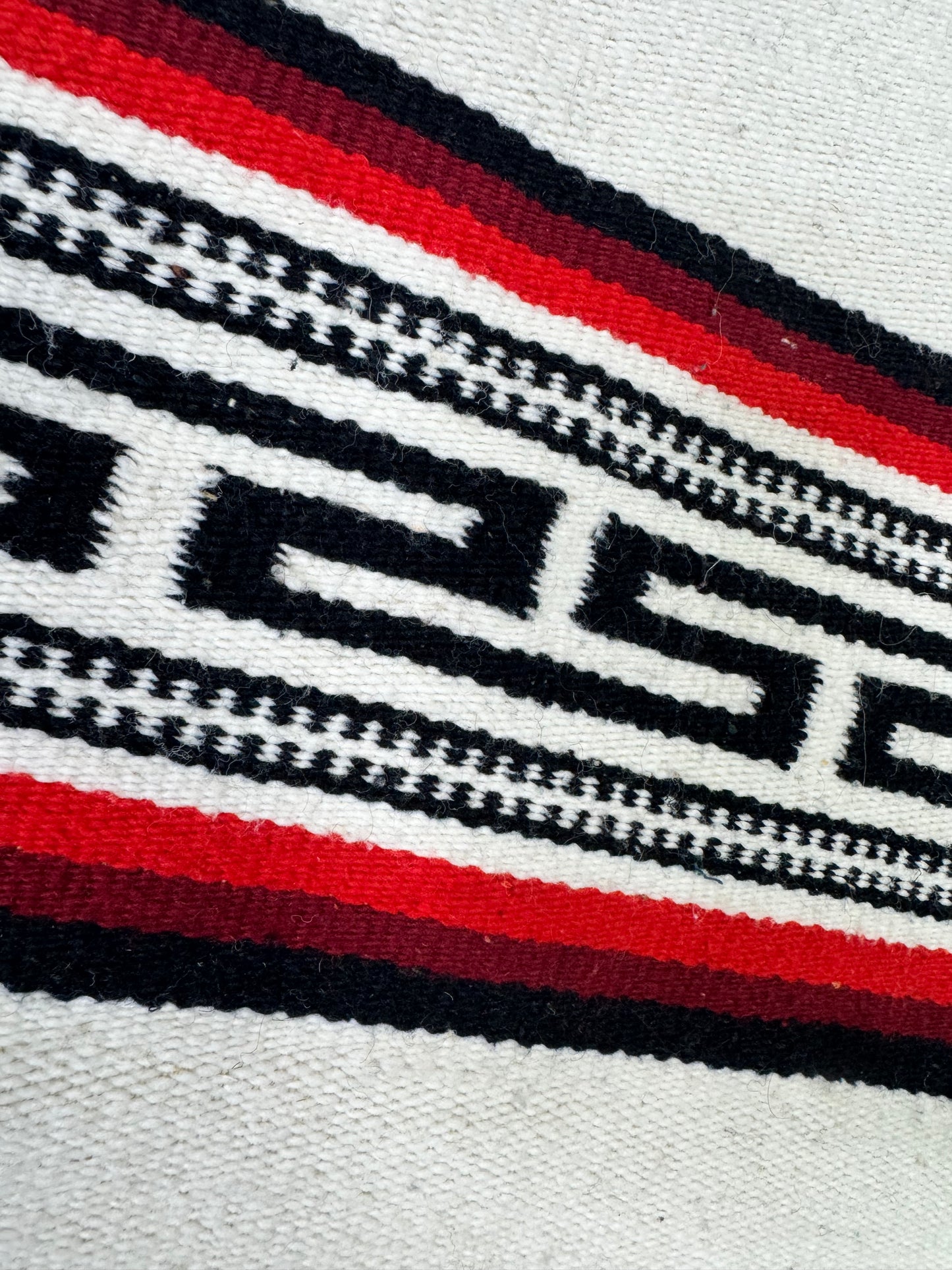 1970s Unisex Zapotec Oaxaca Poncho