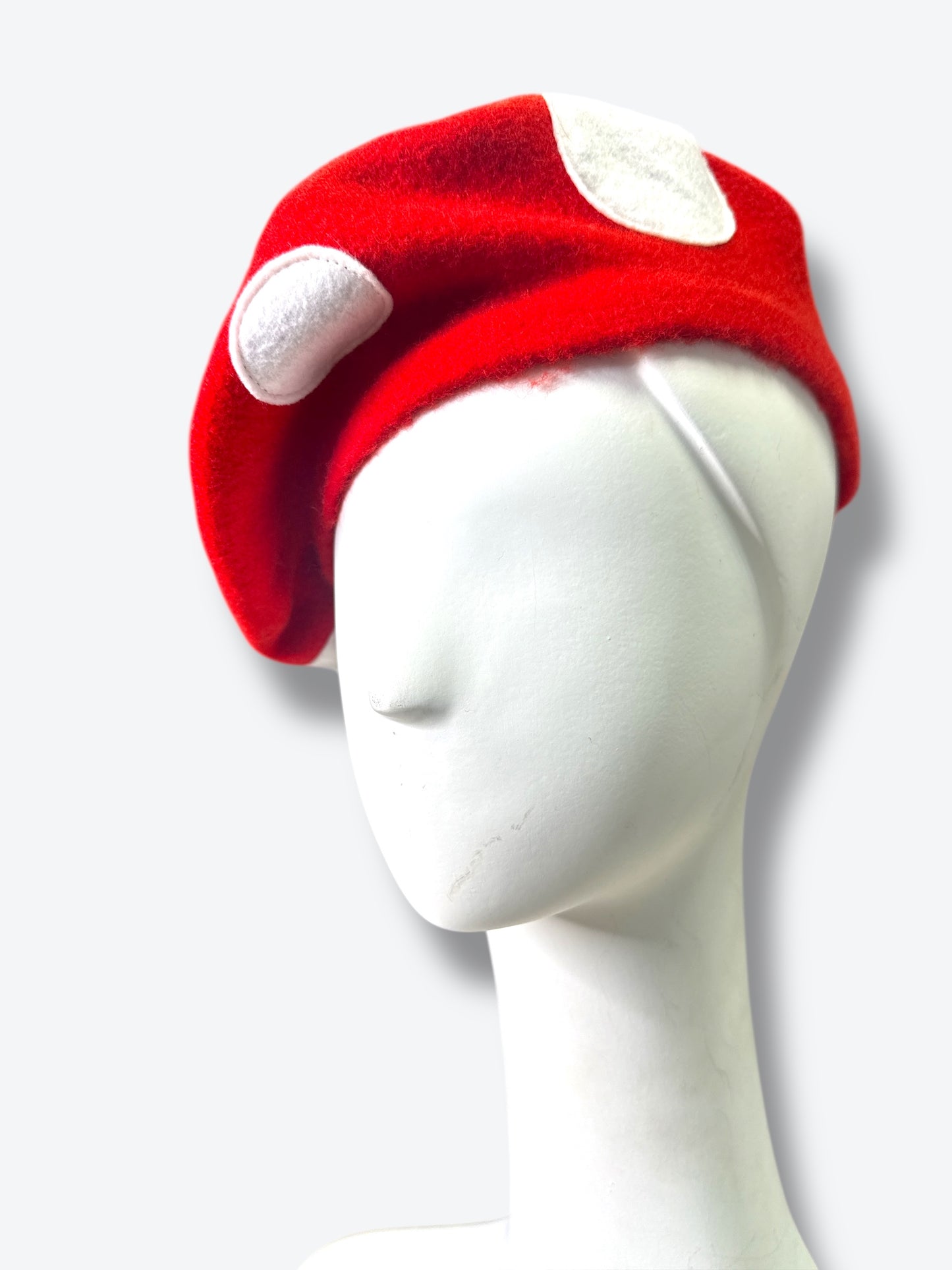 Y2K Stella McCartney Kids Red and White Beret