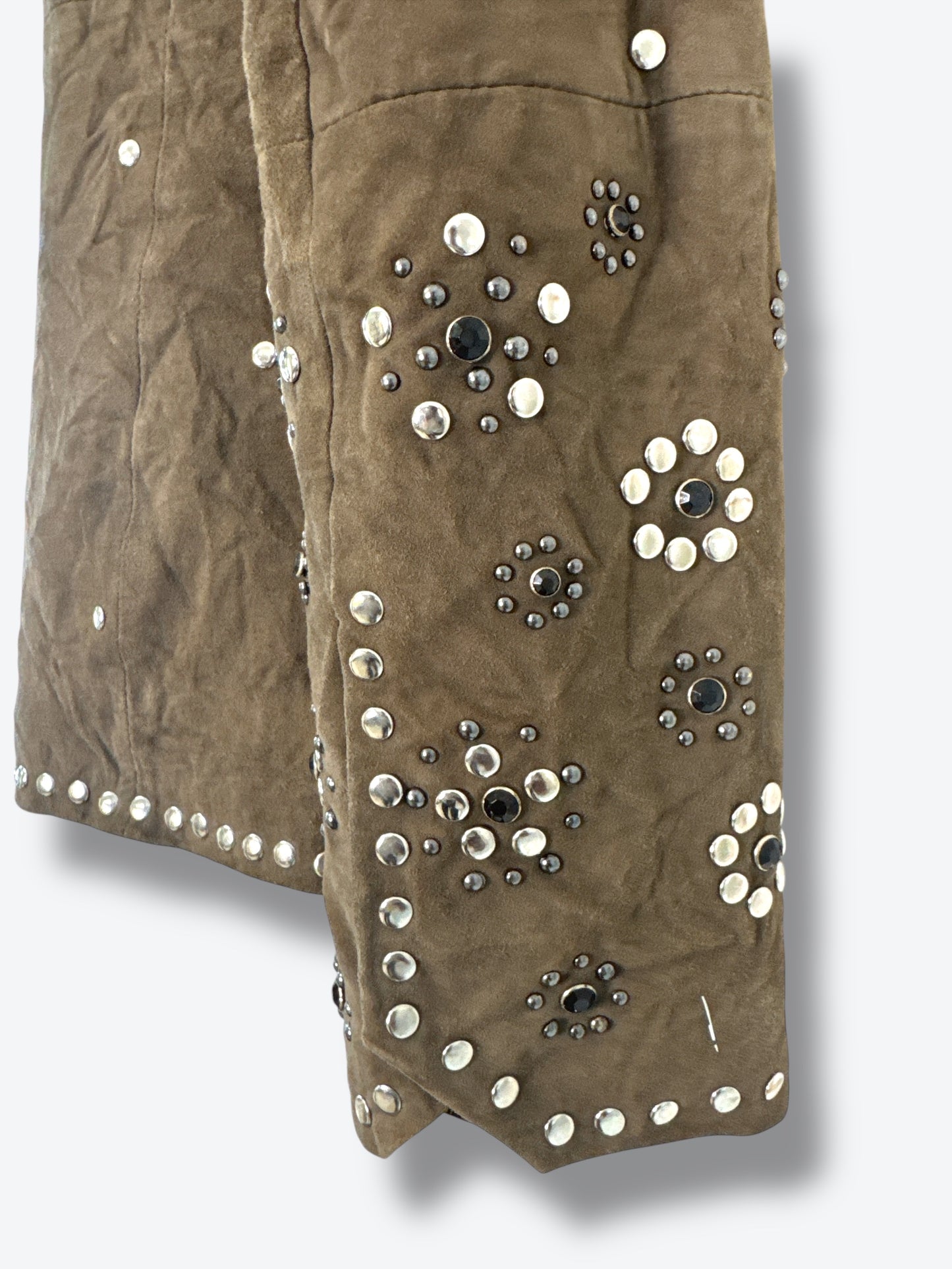 2022 Zadig & Voltaire Défilè Gray Studded Jacket