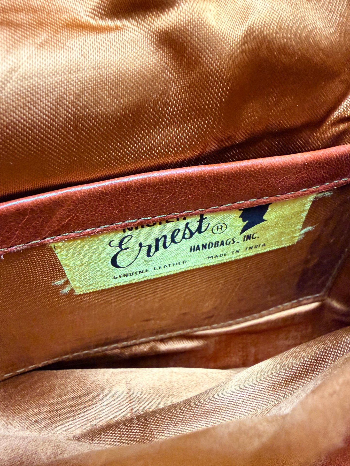 1970s Ernest Woven Leather Bag