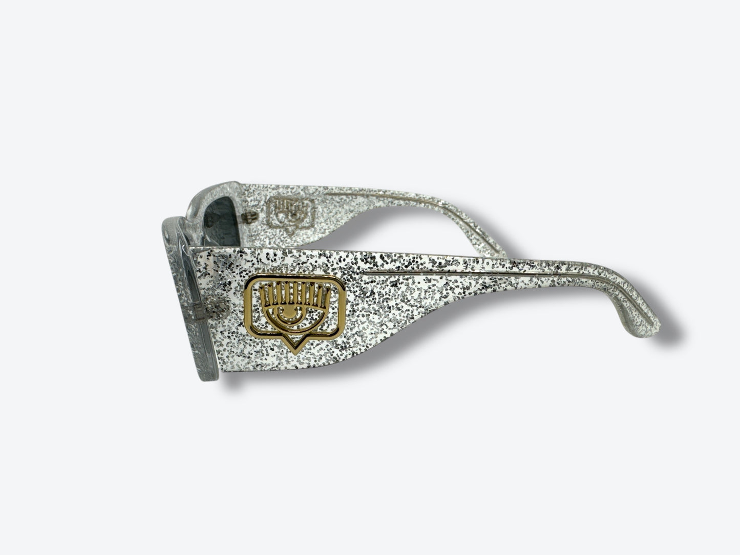 Trend: Chiara Ferragani Glitter Sunglasses w/Case