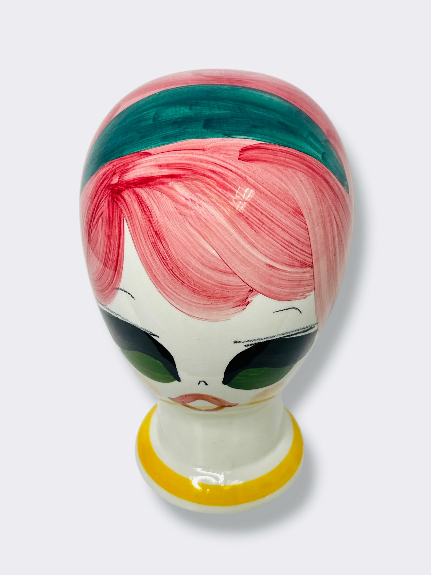 1960s/70s Signed Italian Blond Woman Collectable Head