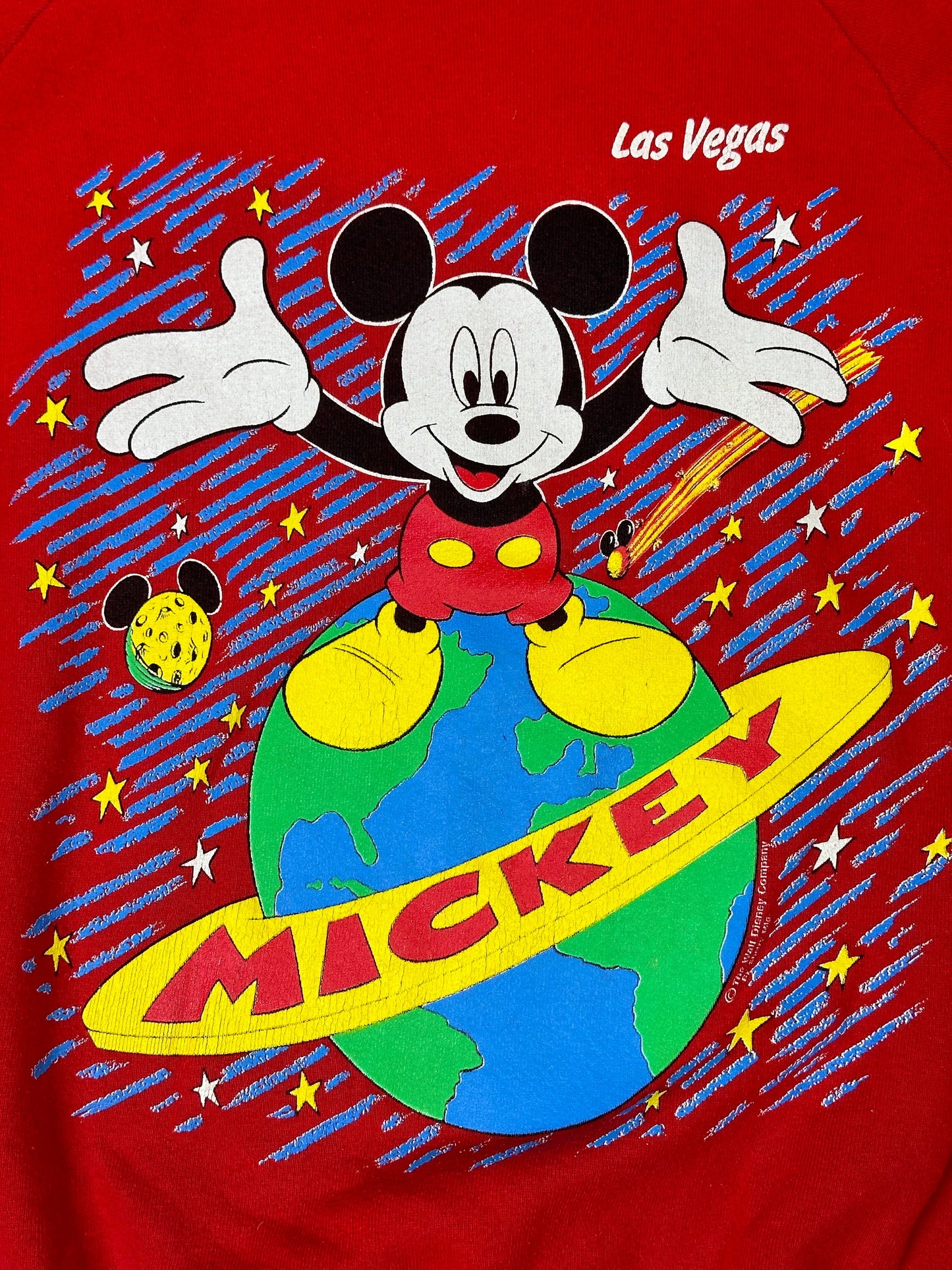 Andersonville: 1980s - 1990s Mickey Mouse Las Vegas Sweatshirt