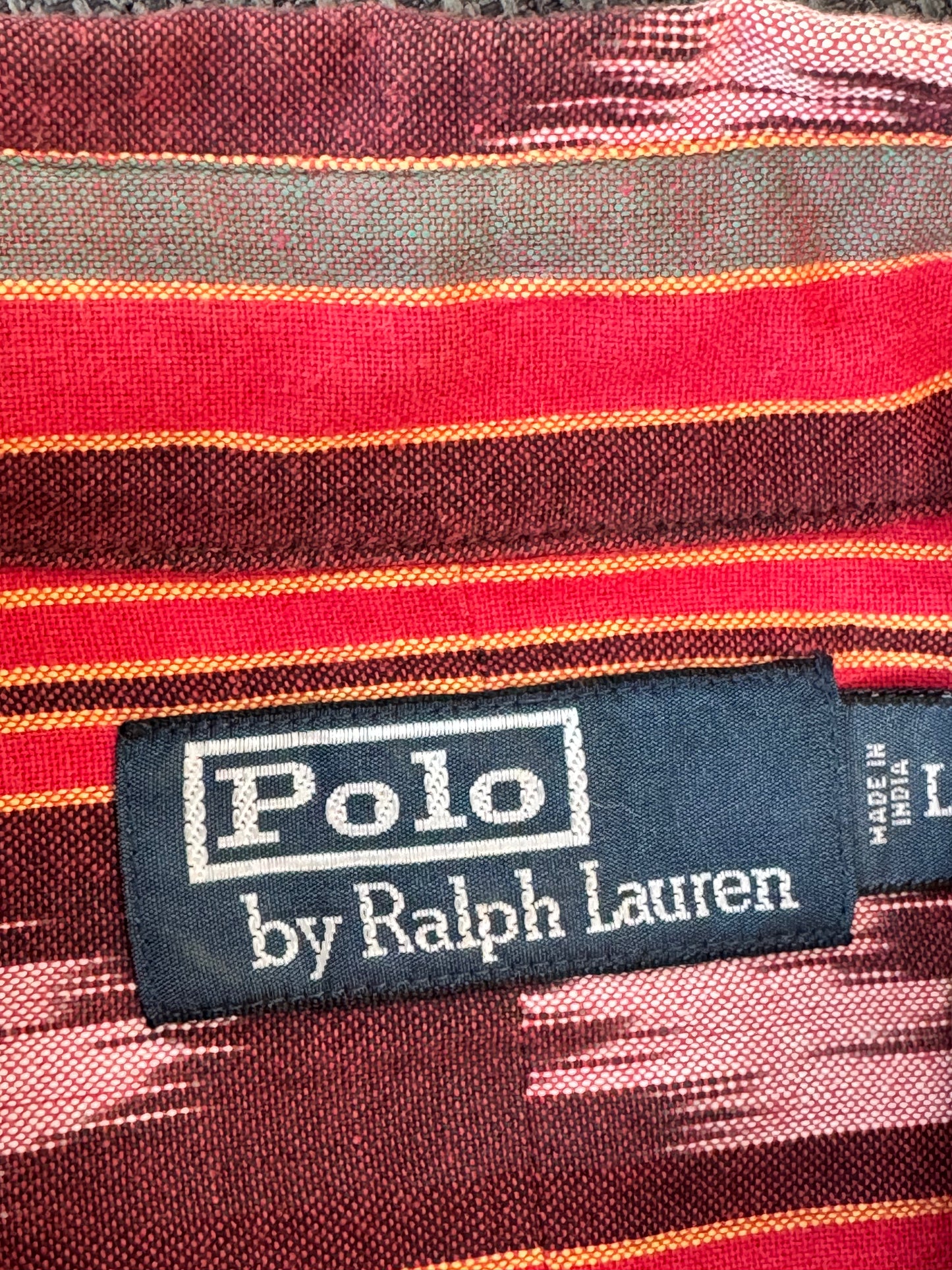 1990s Polo by Ralph Lauren Tribal Button Up