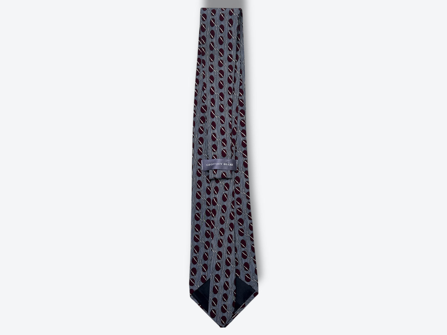 1980s Geoffrey Beene Silk Power Tie