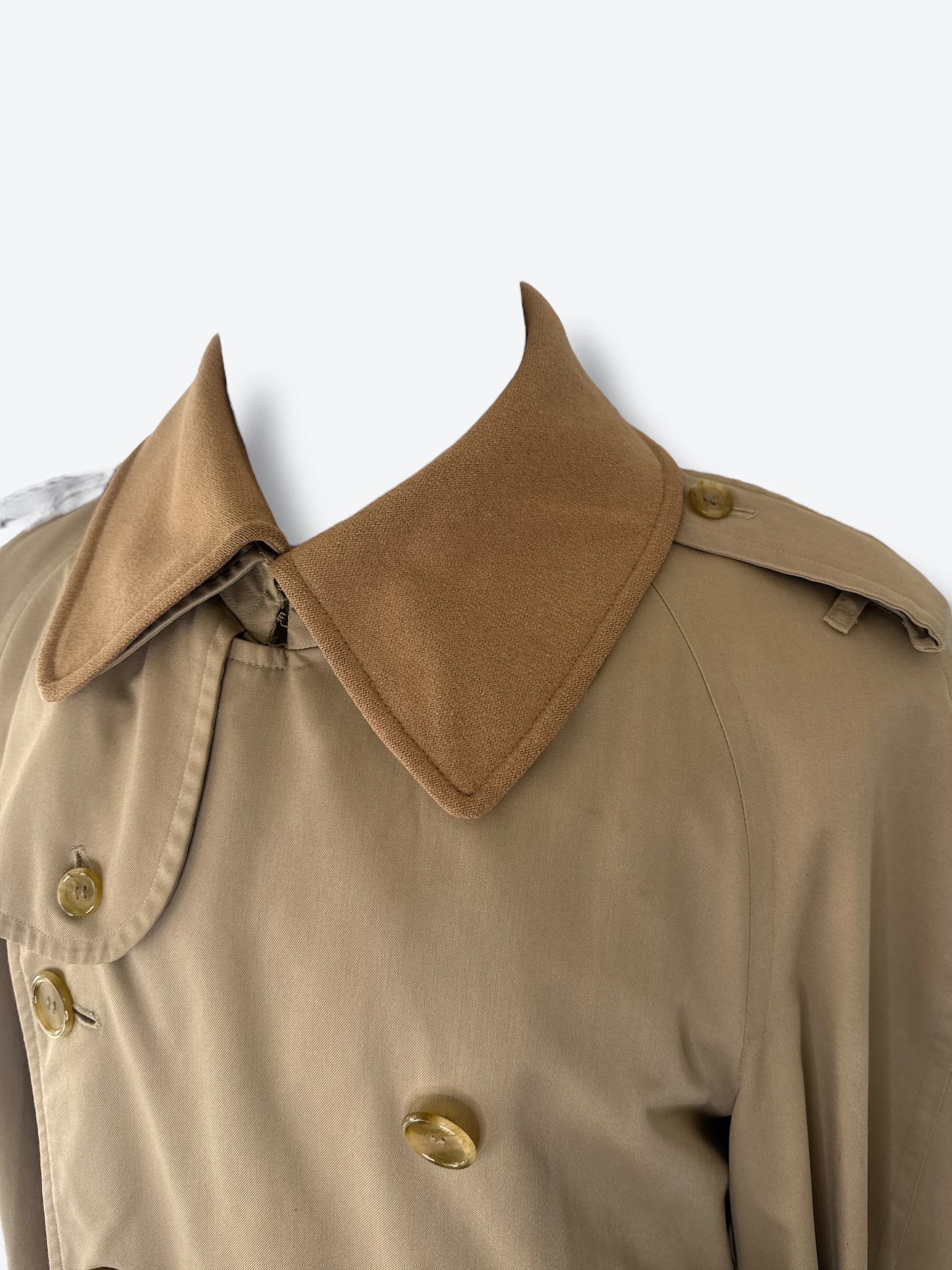 1980s Burberrys Double-Breasted Trench Coat