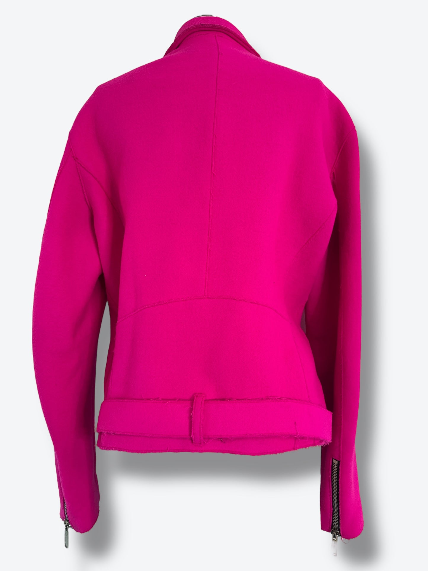 DSQUARED² Neon Pink Moto Jacket