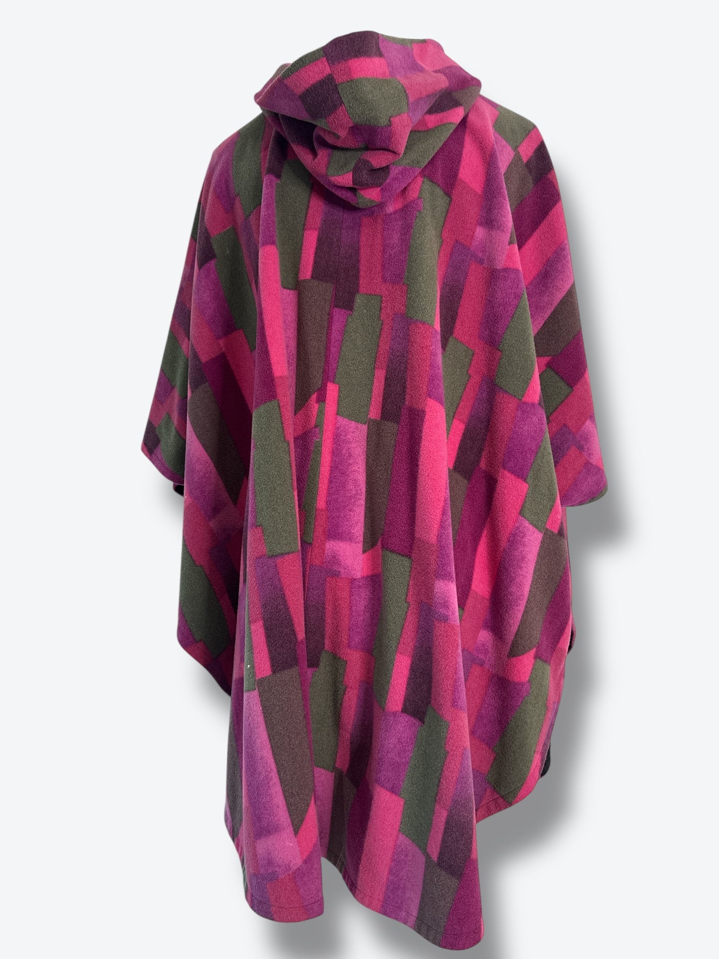 1990s Marimekko Geometric Poncho