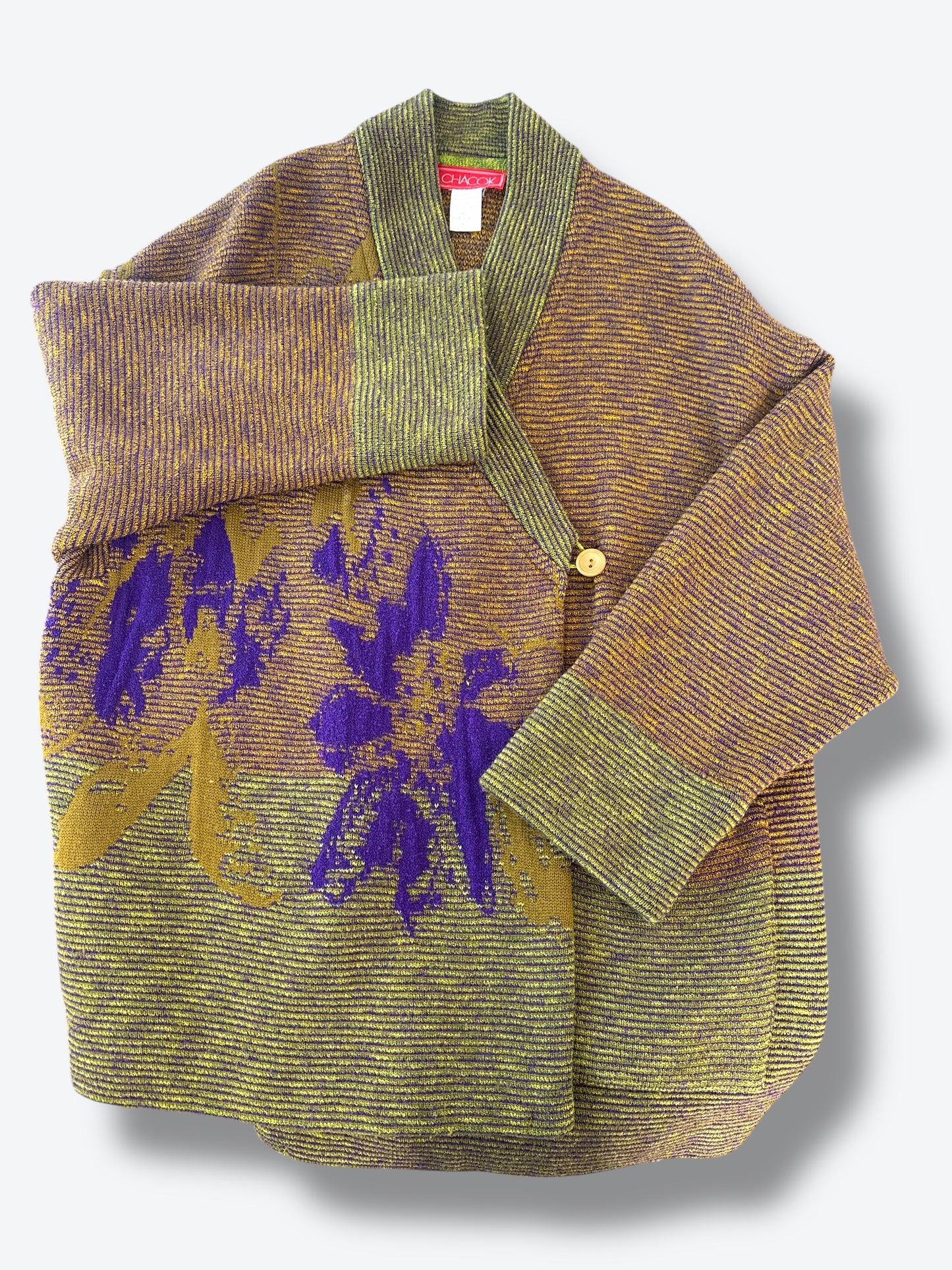 1980s Chacok One Button Sweater