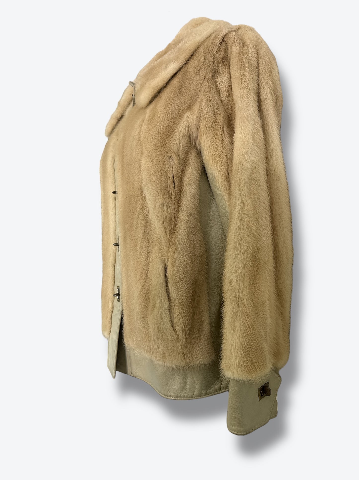 1960s Nicolai Furs Mink Turn-lock Coat