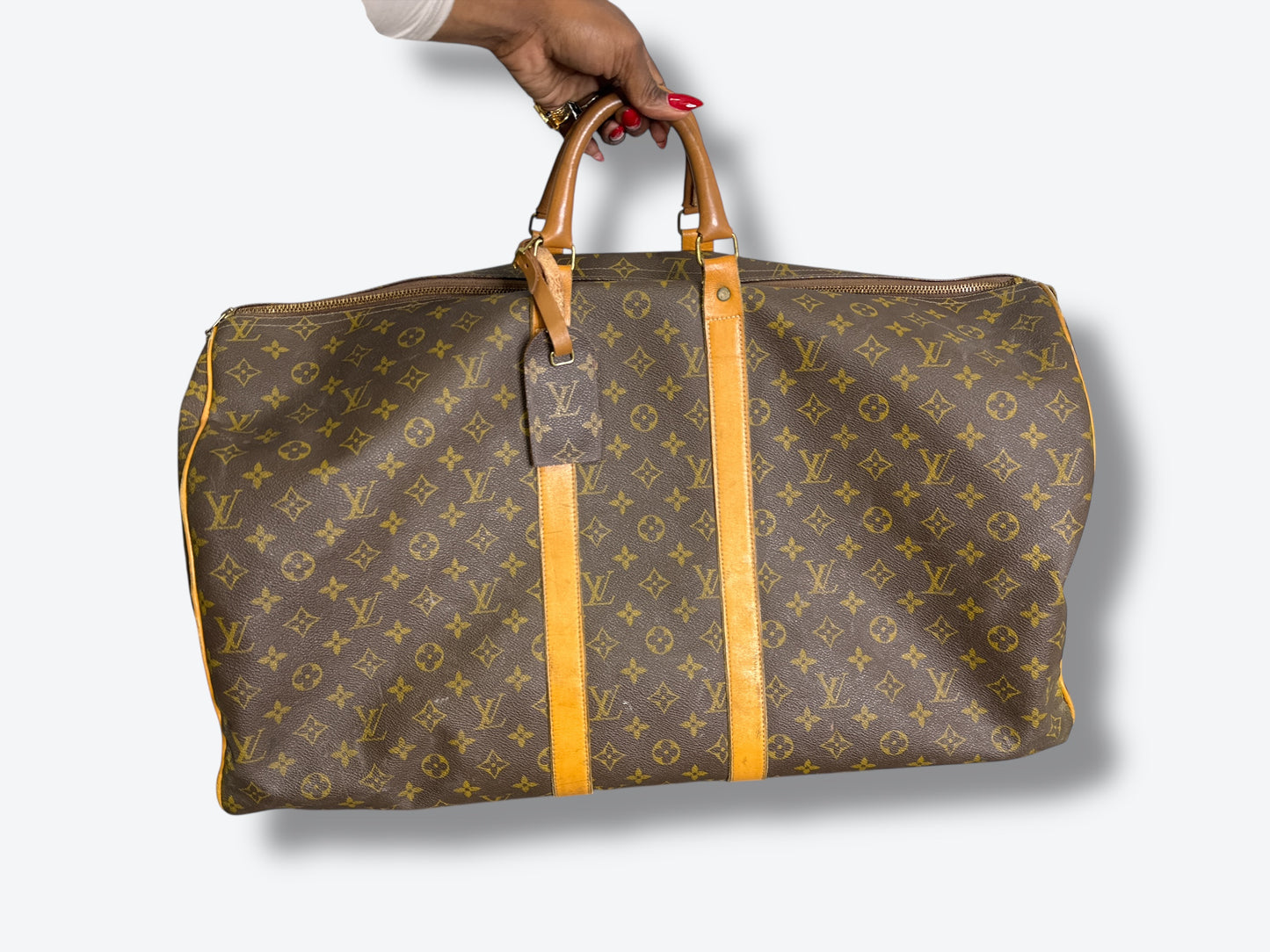 1970s Louis Vuitton Keep All Monogram Travel Duffle