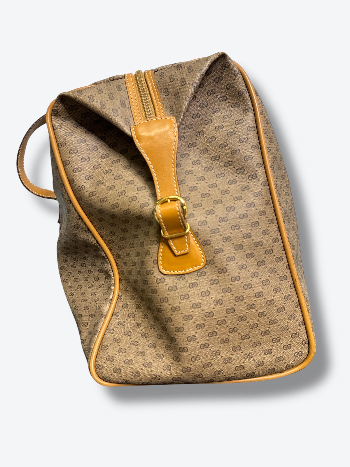1970s Gucci Monogram Travel Tote