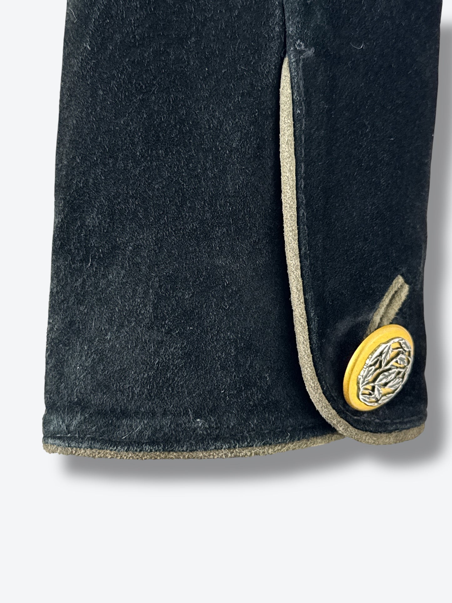 1980s Suede Floral Tyrolean Jacket