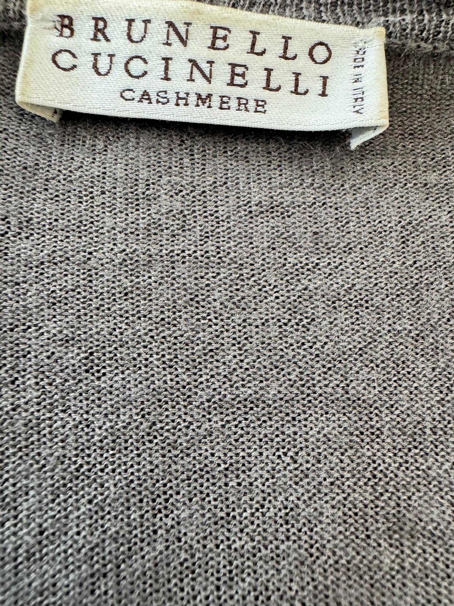 1990s Brunello Cucinelli Cashmere Wrap Sweater