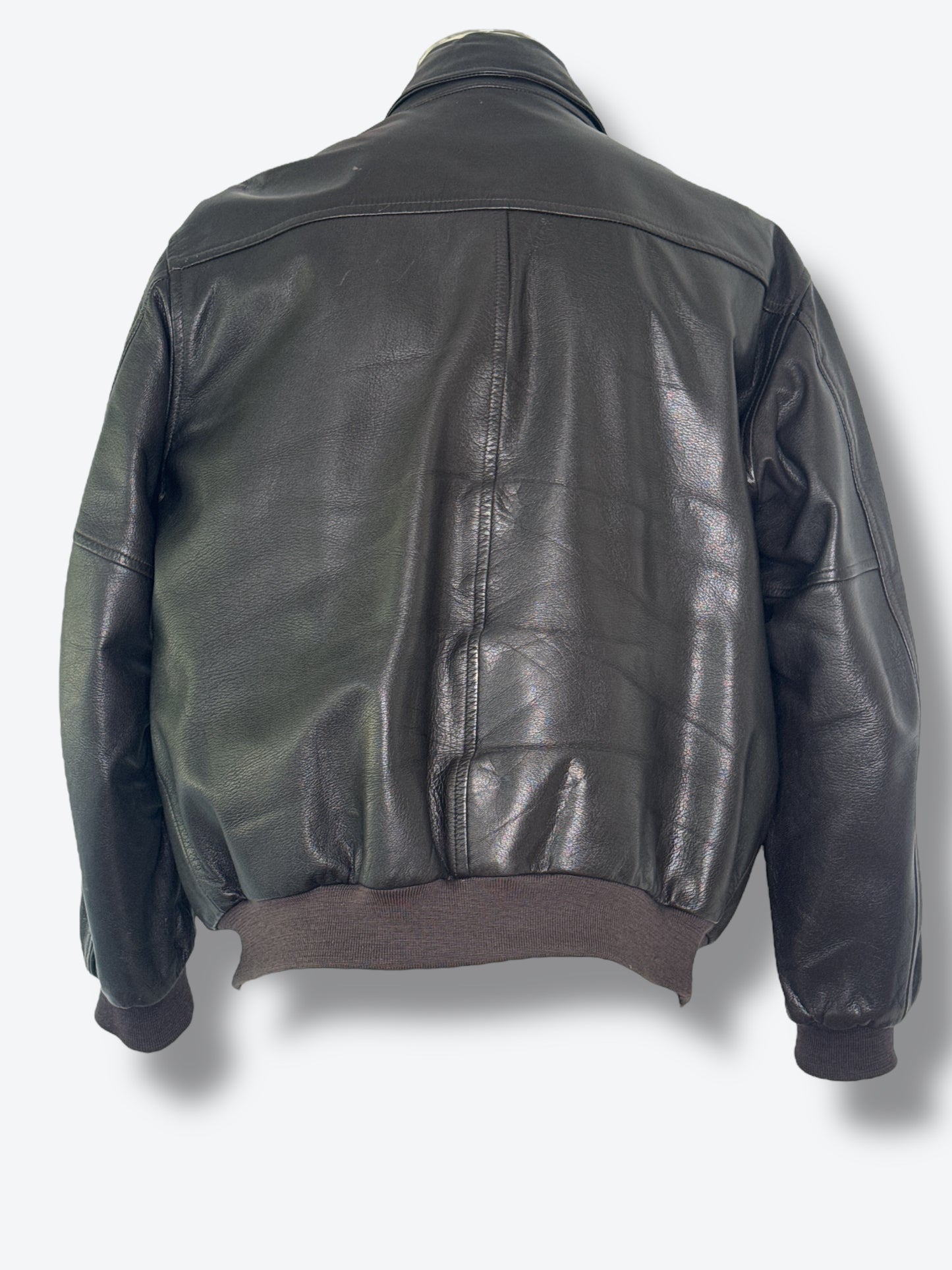 1990s L.L. Bean Leather Bomber