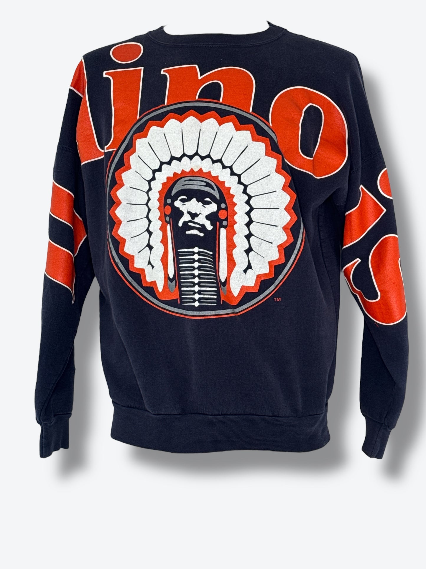 Vintage “Chief Illiniwek” University of Illinois Sweatshirt