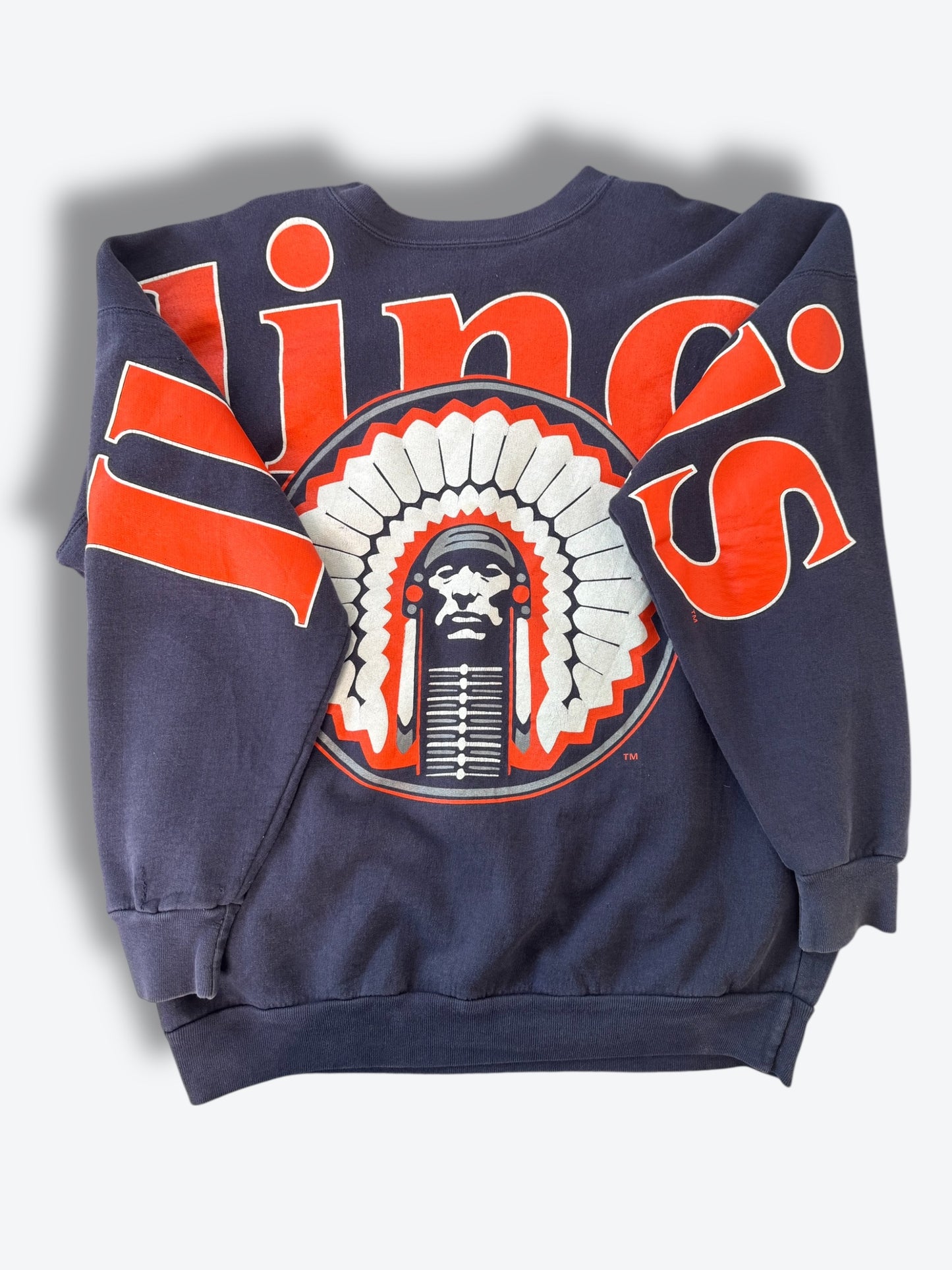 Vintage “Chief Illiniwek” University of Illinois Sweatshirt