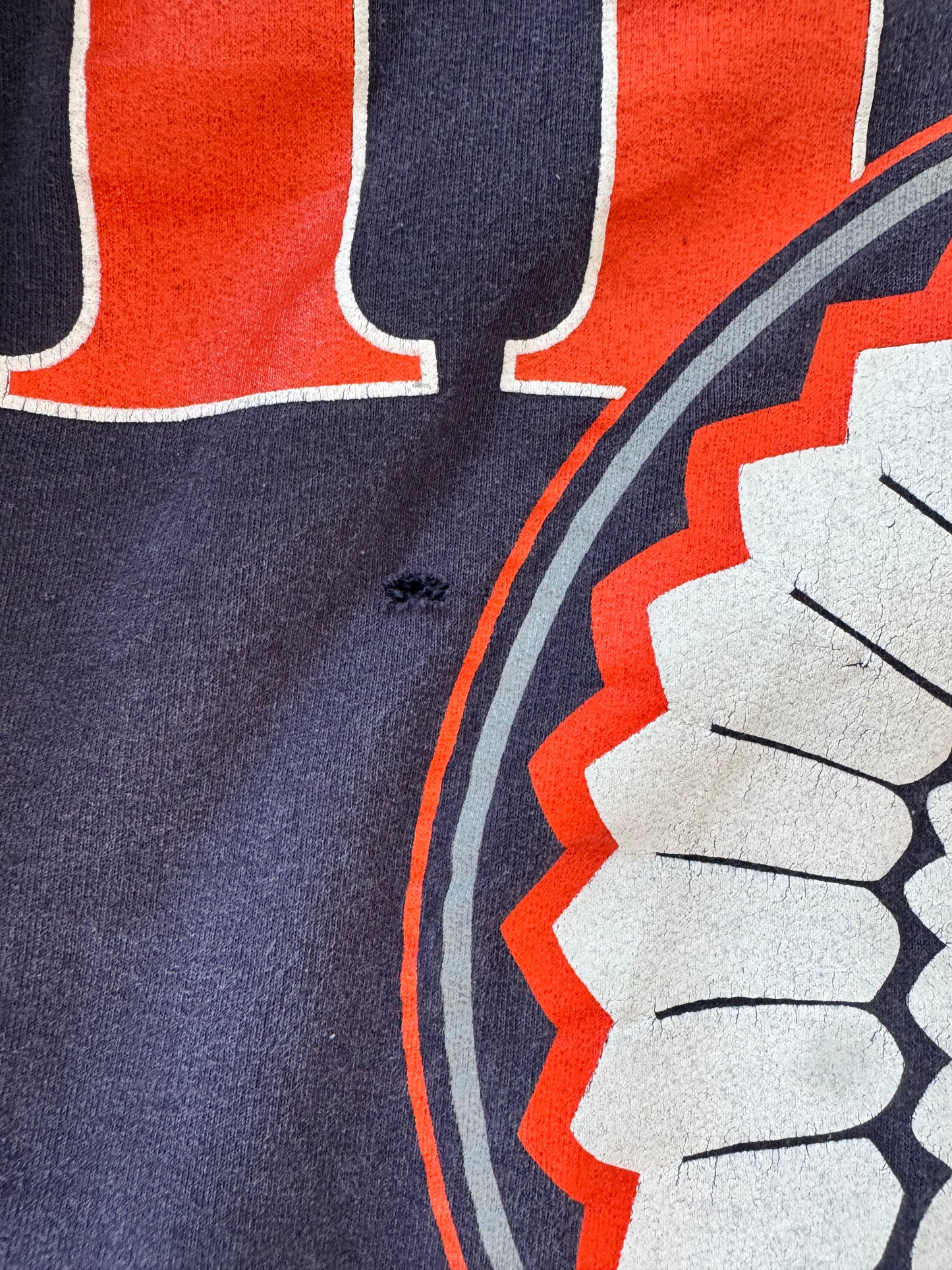 Vintage “Chief Illiniwek” University of Illinois Sweatshirt