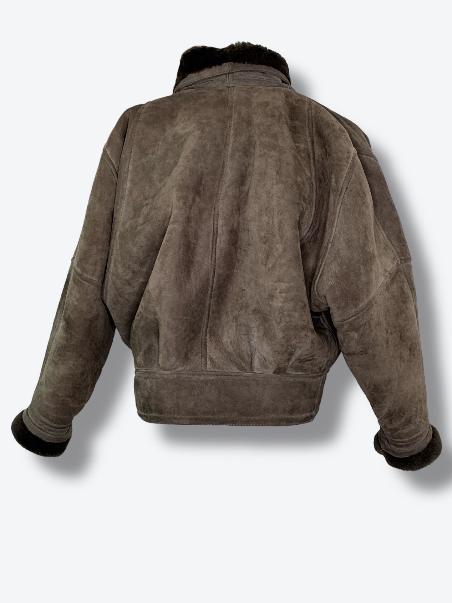 1980s Oversized Shearling Aviator