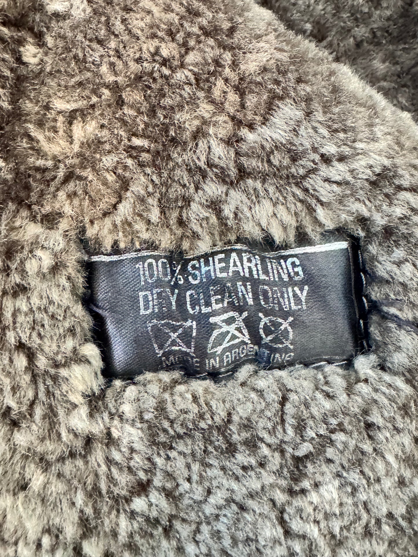1980s Oversized Shearling Aviator