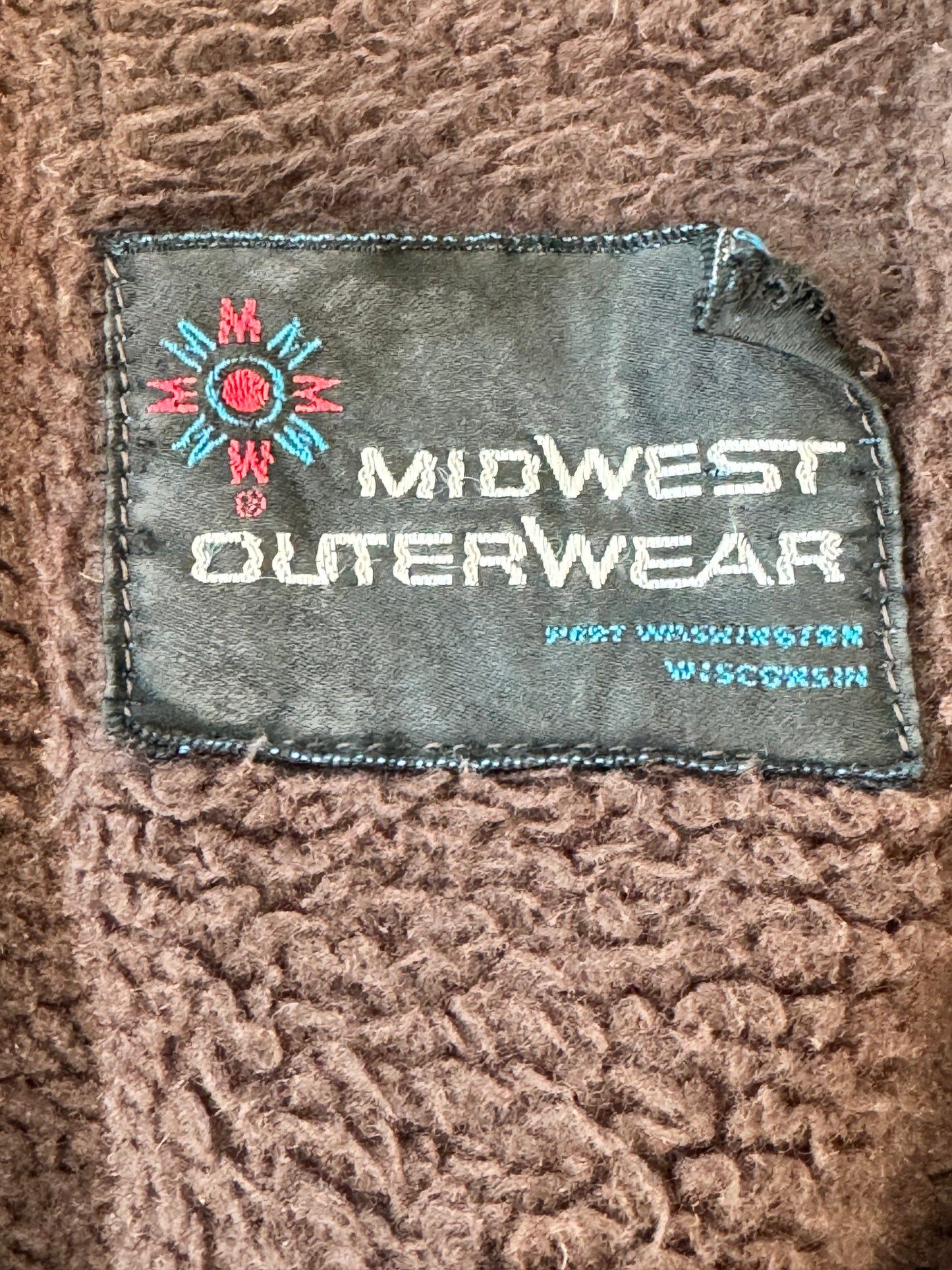 1980s Midwest Outerwear Sherpa Jacket