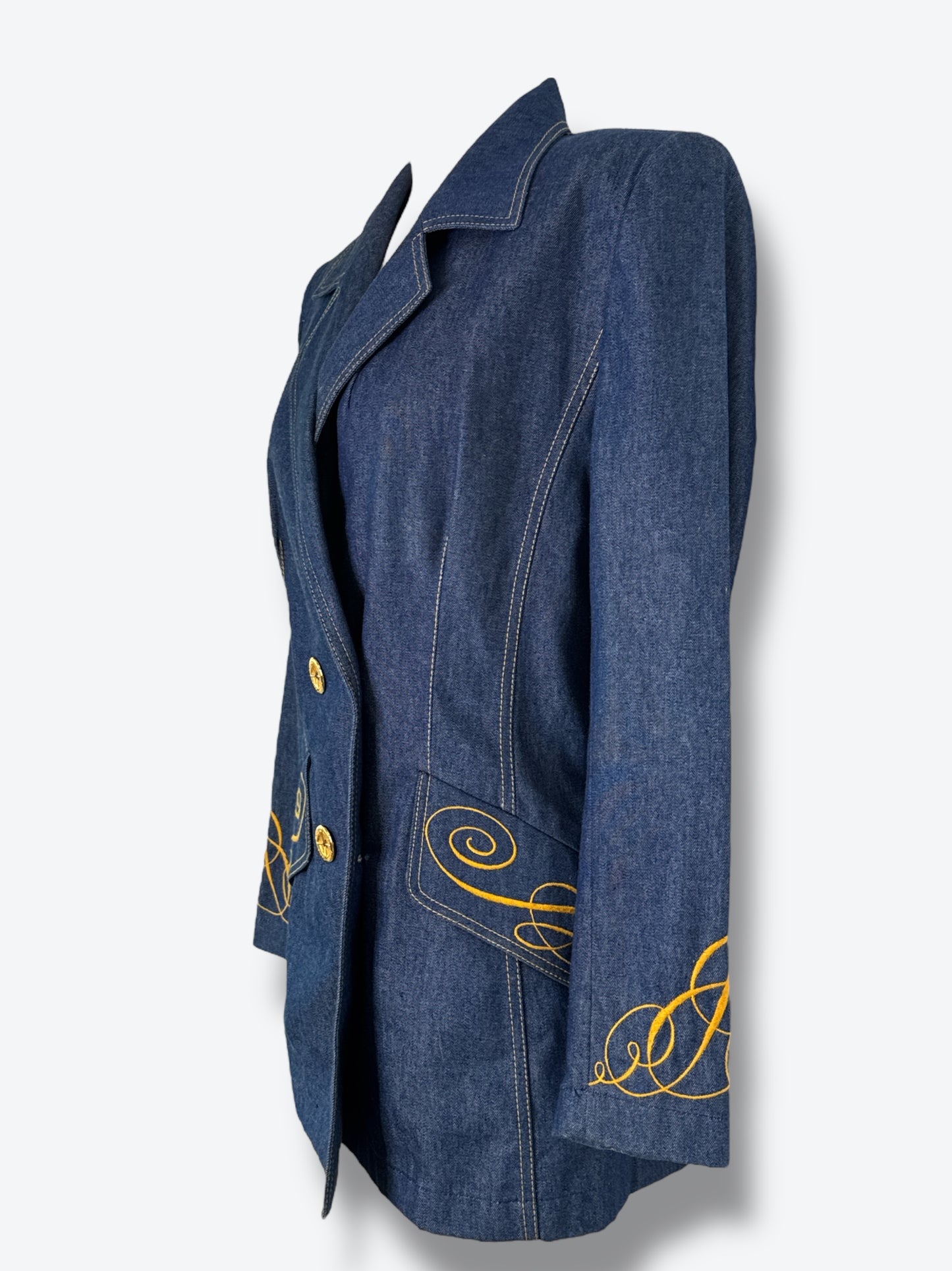1980s Guy Laroche Denim Jacket