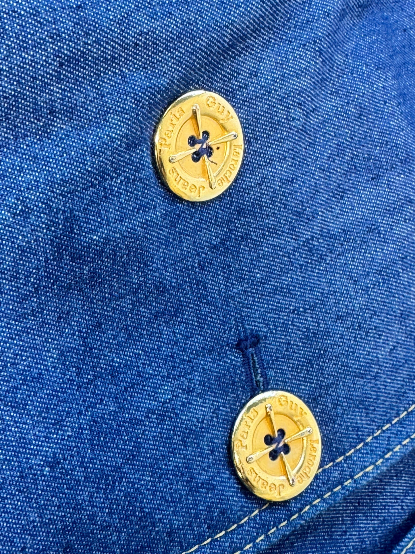 1980s Guy Laroche Denim Jacket