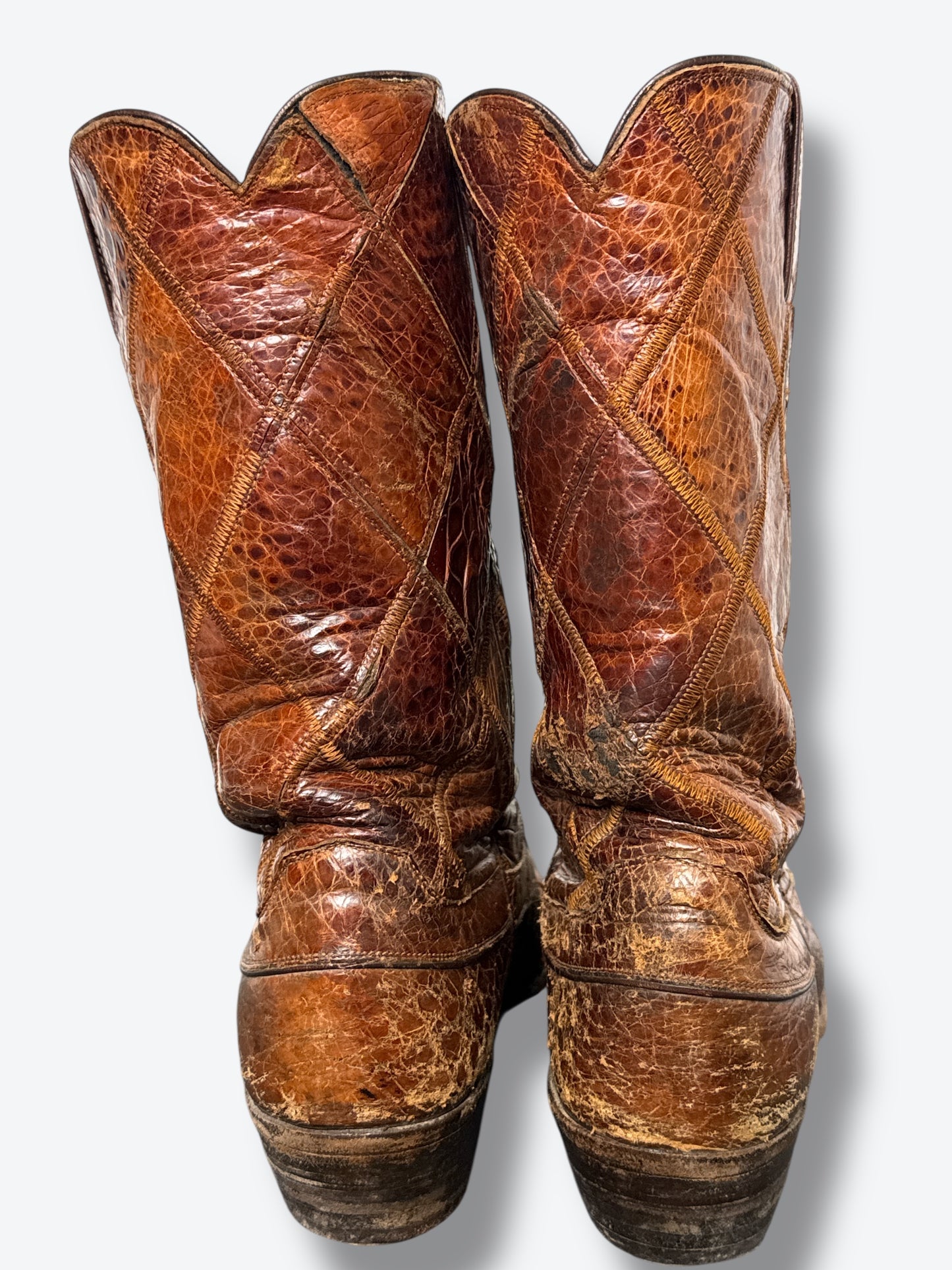 1970s Justin Cowboy Boots (Men)