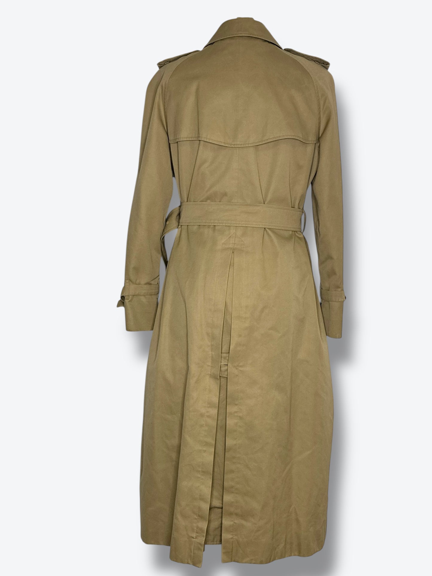 1980a Burberrys Trench Coat with Lining