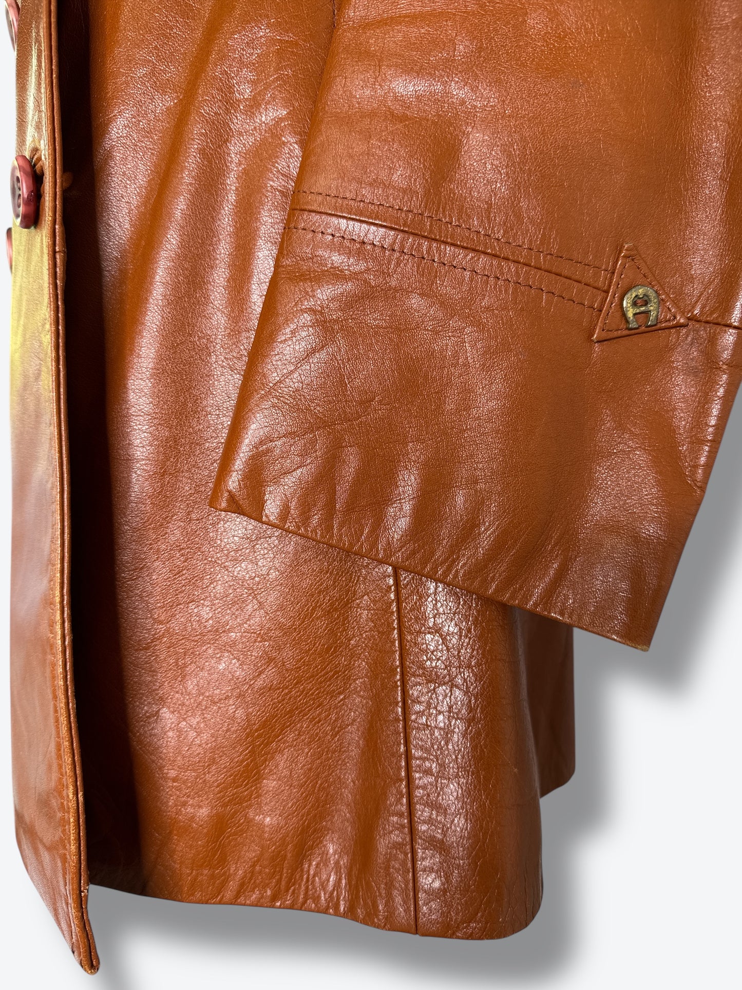 1970s Etienne Aigner Brown Trench