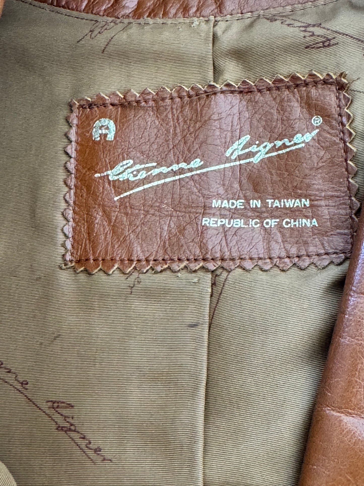 1970s Etienne Aigner Brown Trench