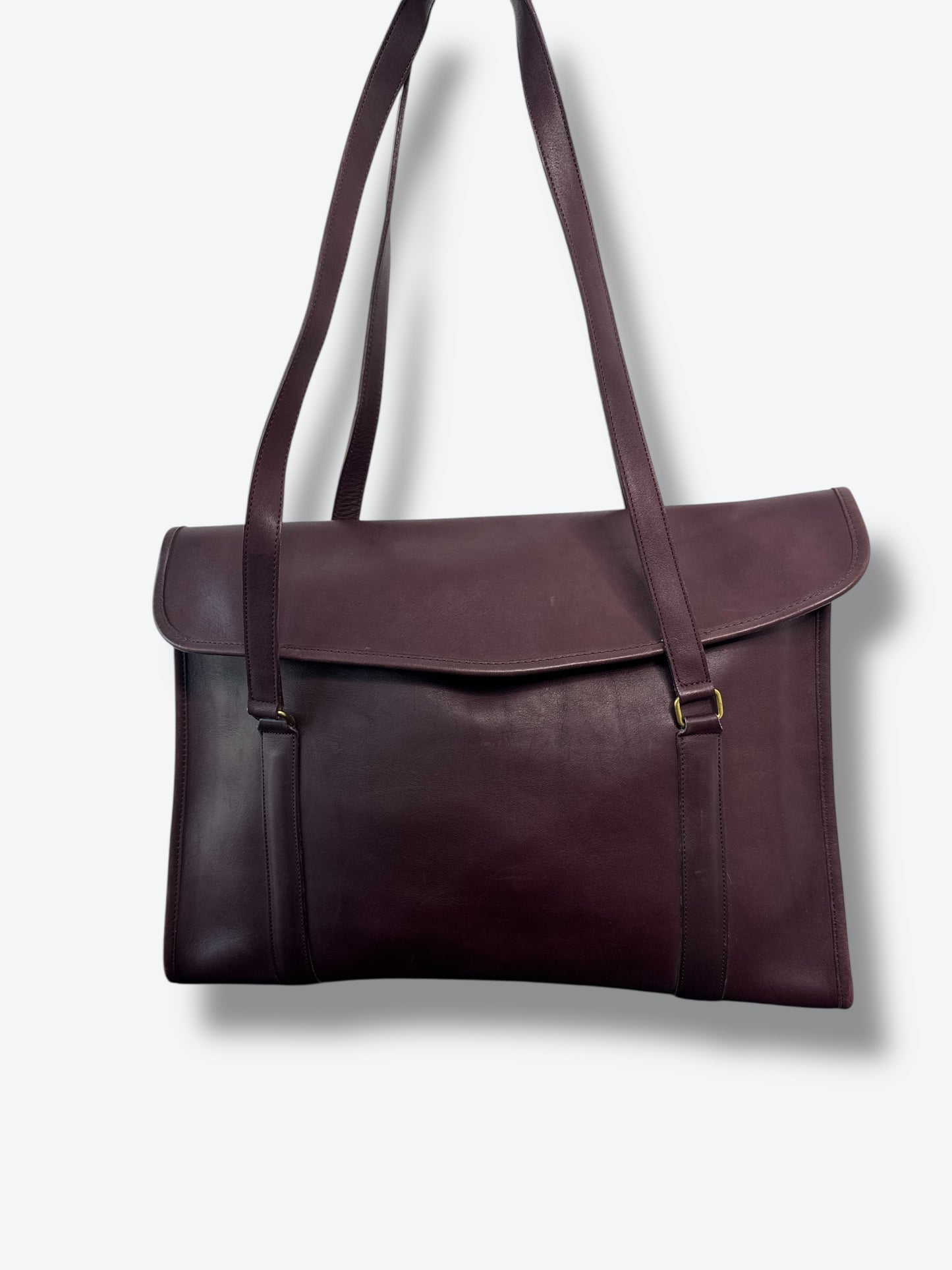 1970s Coach “Classic Leather” Satchel Tote (Made USA)