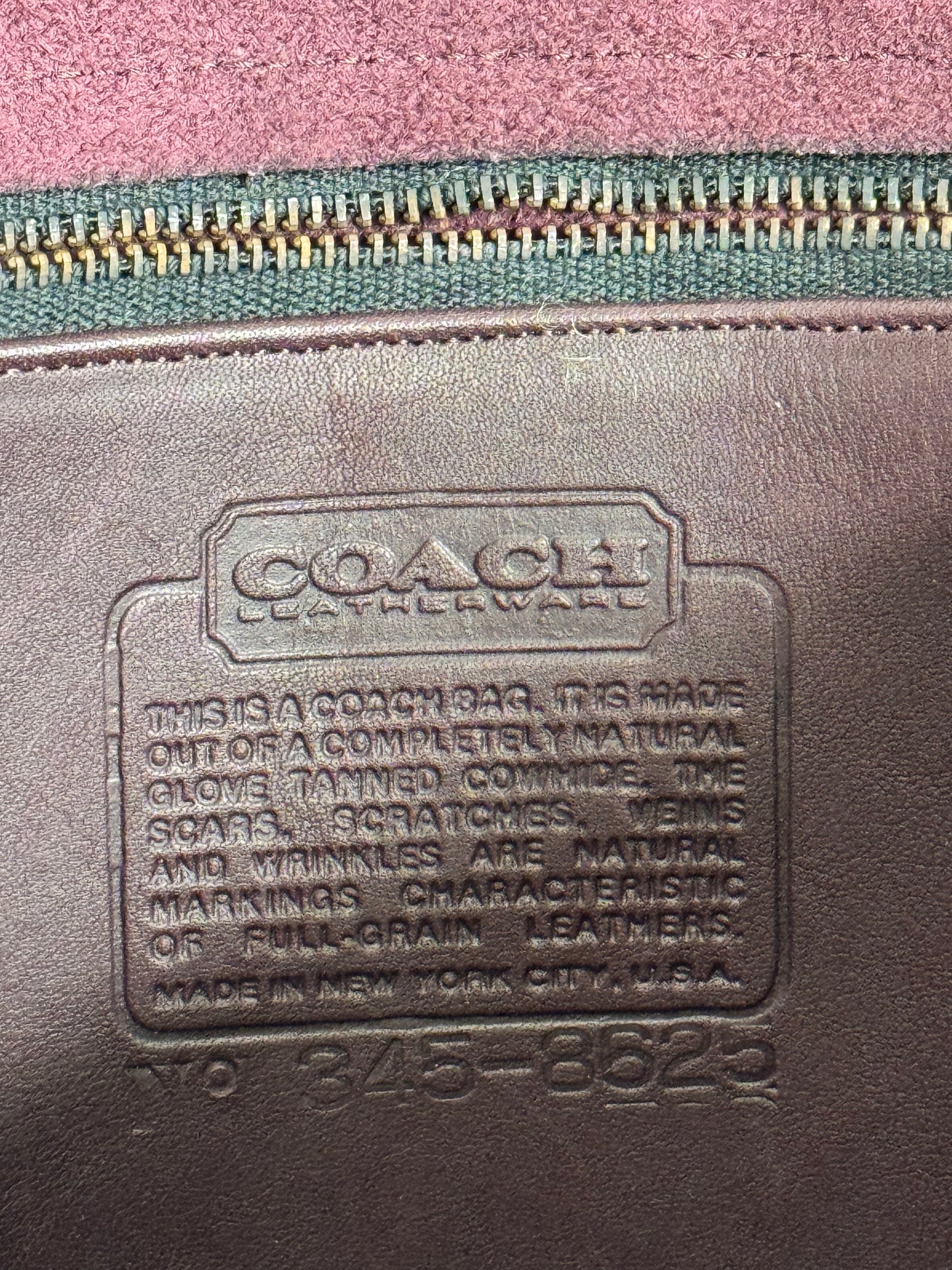 1970s Coach “Classic Leather” Satchel Tote (Made USA)