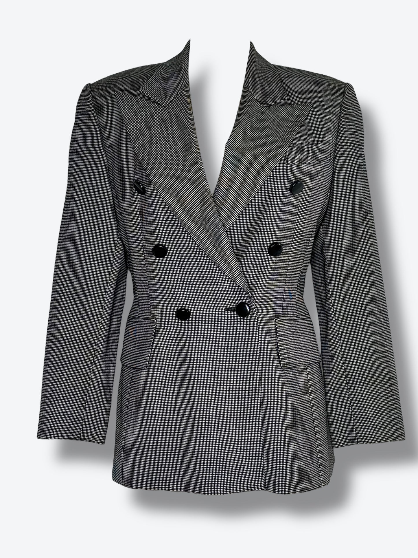 1990s Escada Houndstooth Blazer