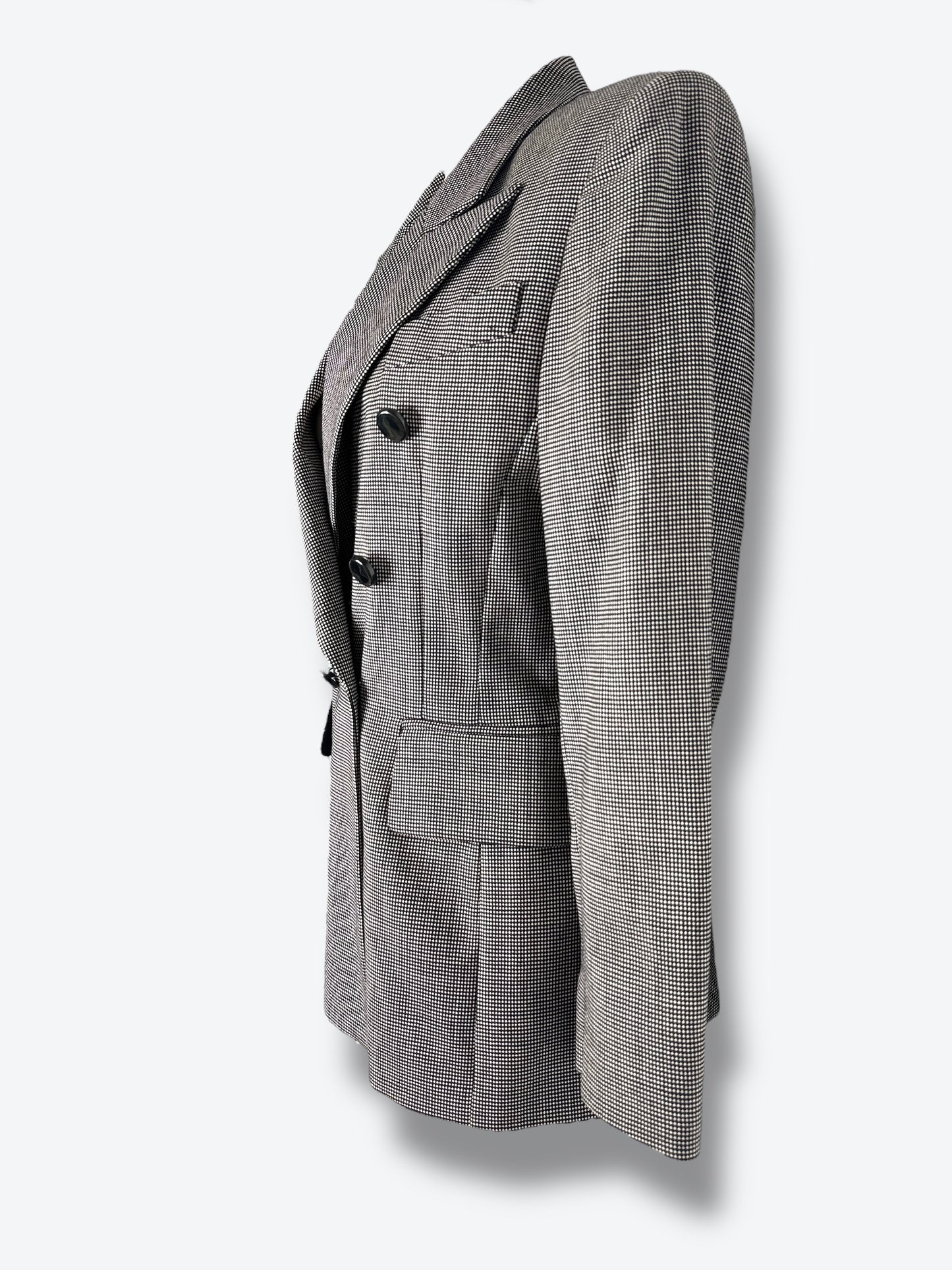 1990s Escada Houndstooth Blazer