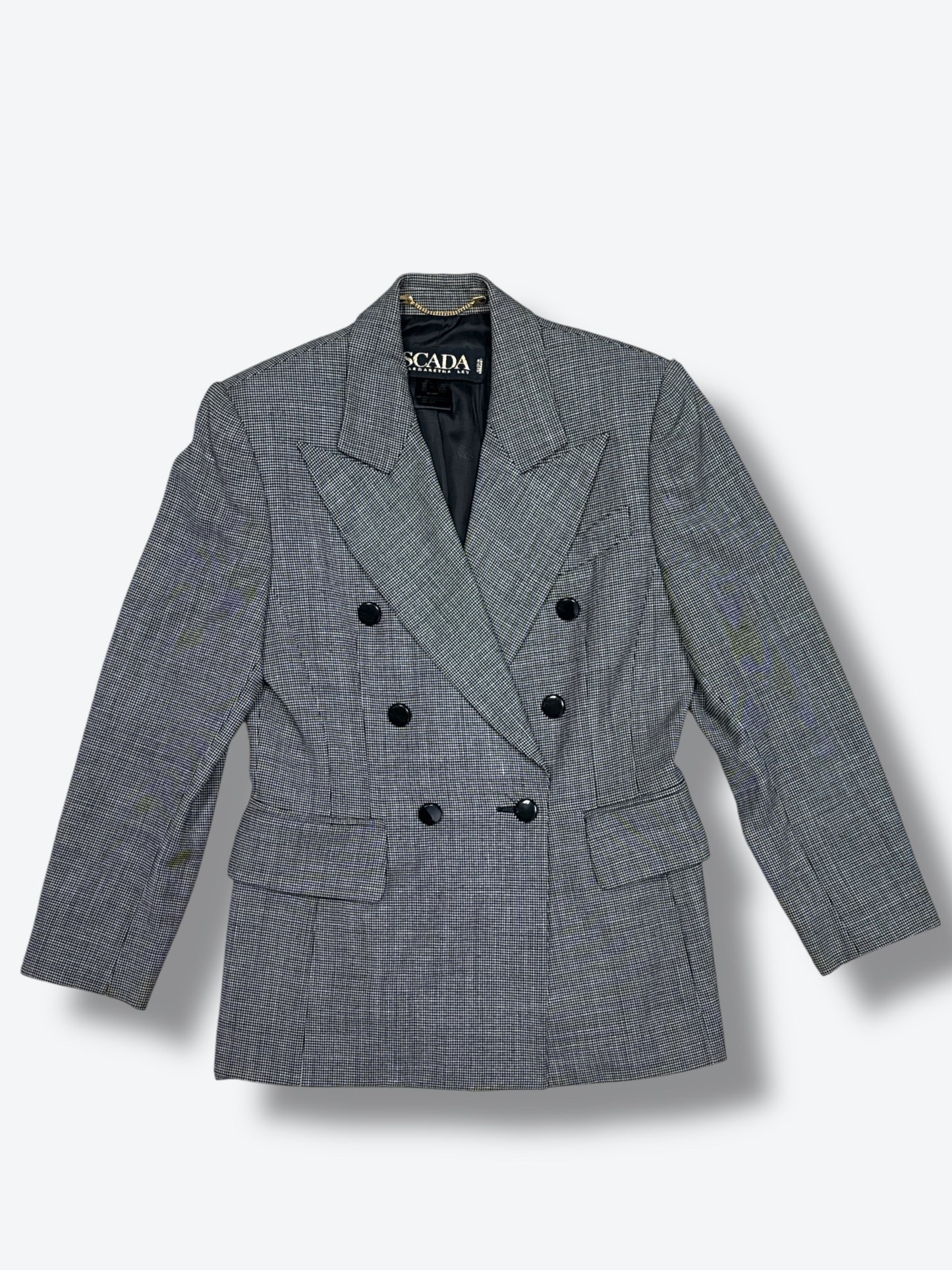 1990s Escada Houndstooth Blazer