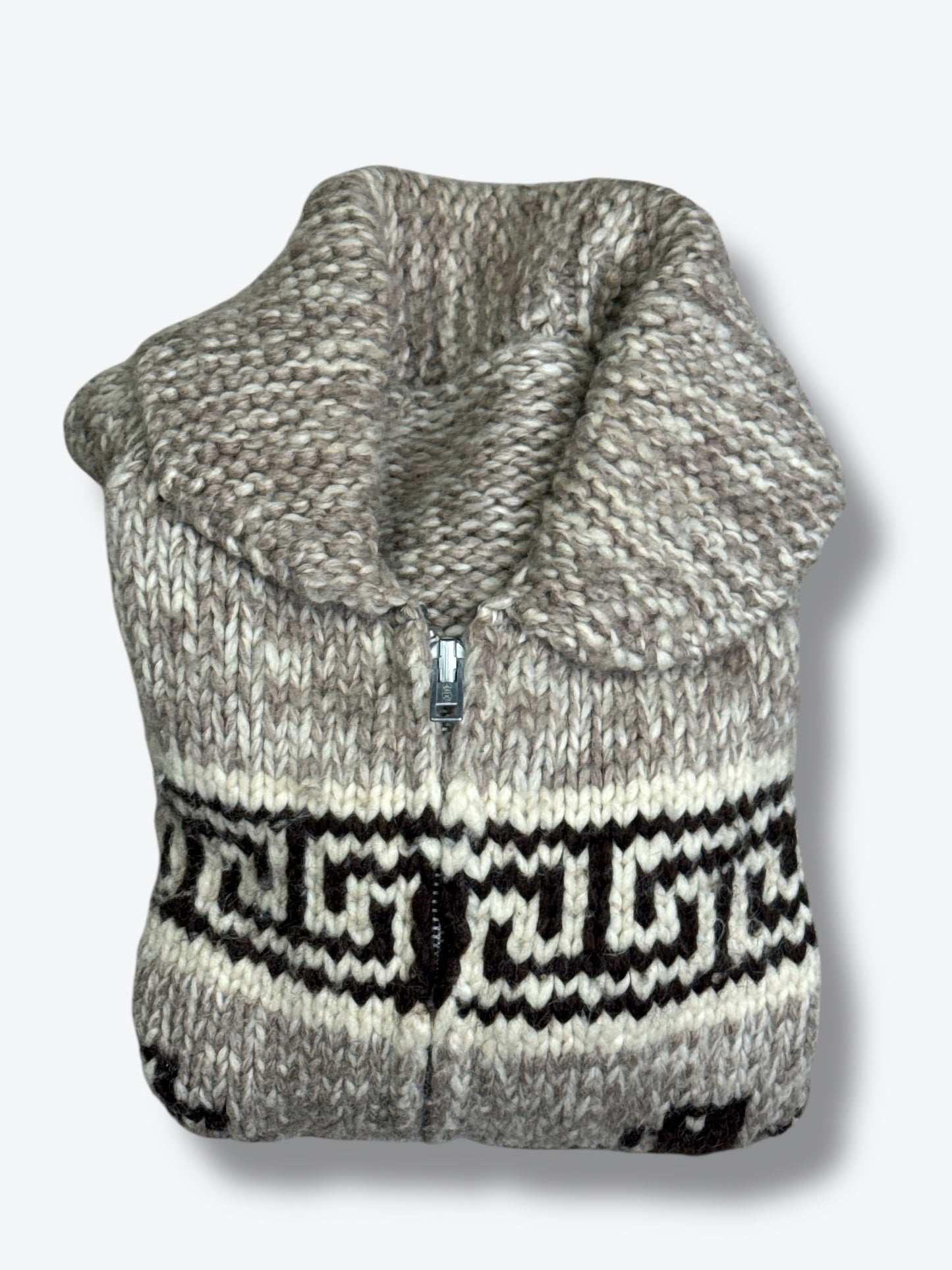 1960s Unisex Cowichan Wool Sweater