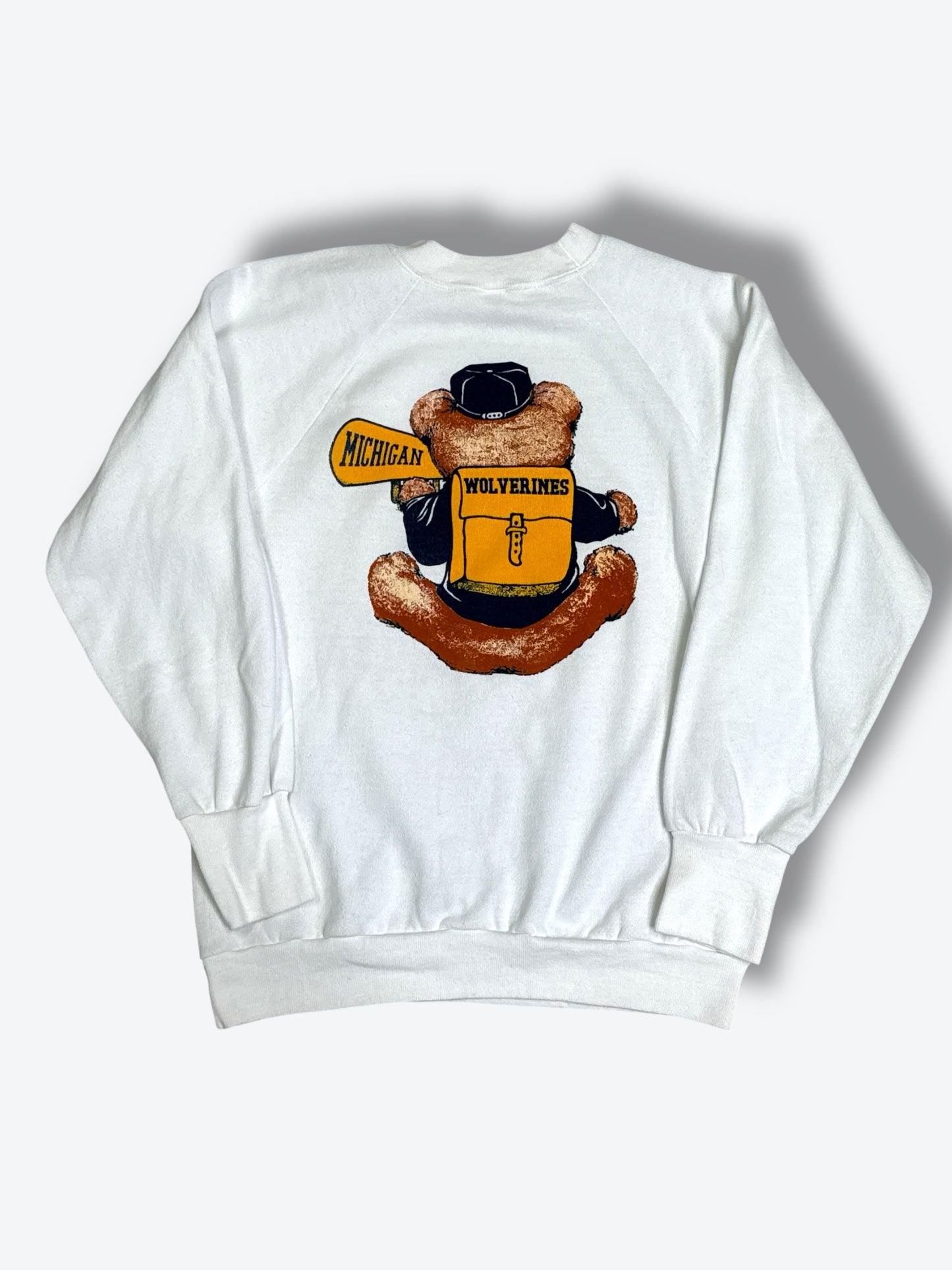 Vintage Unisex Michigan Wolverines Crew Neck Sweatshirt