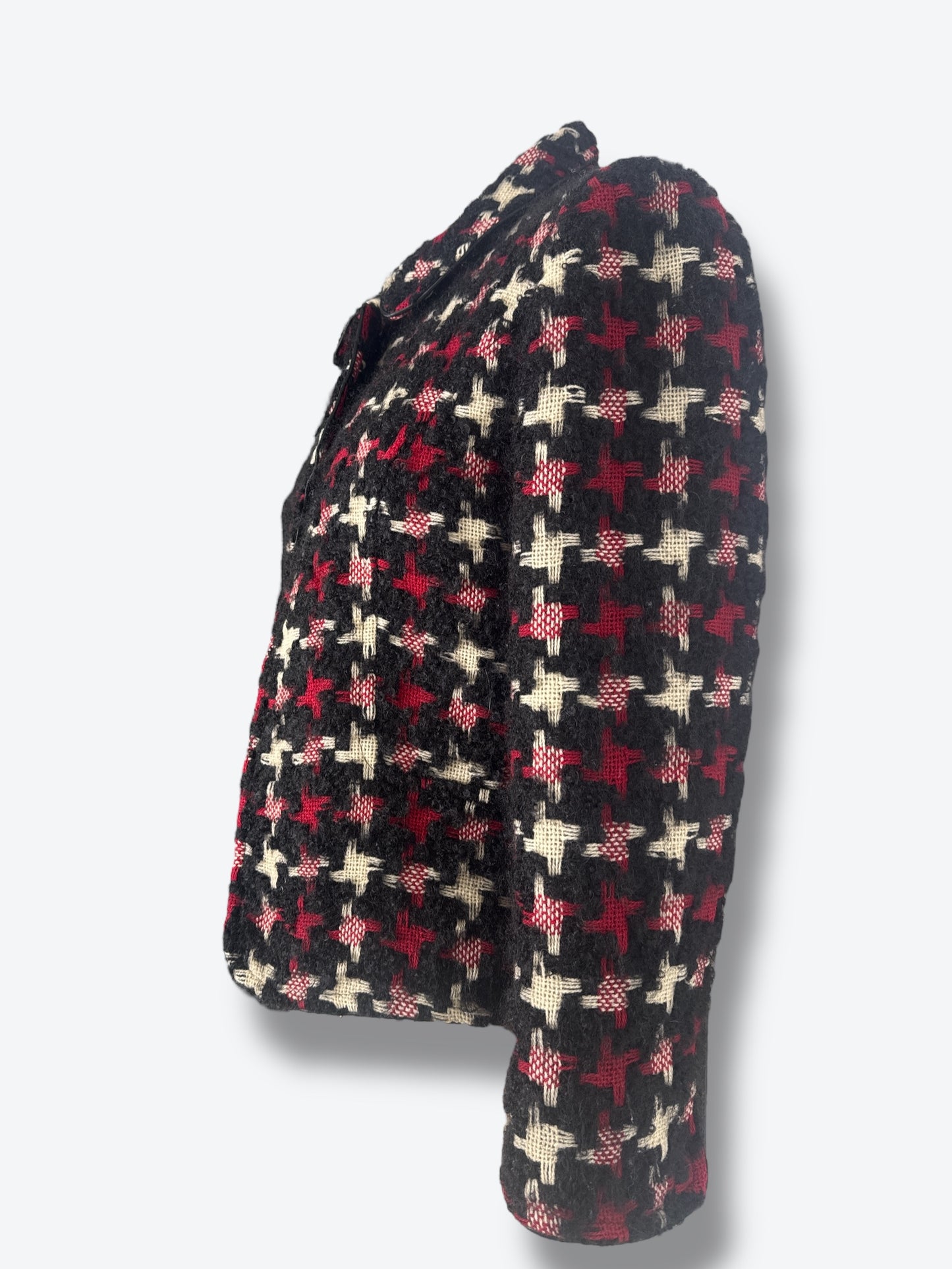1990s Platine Paris Houndstooth Blazer