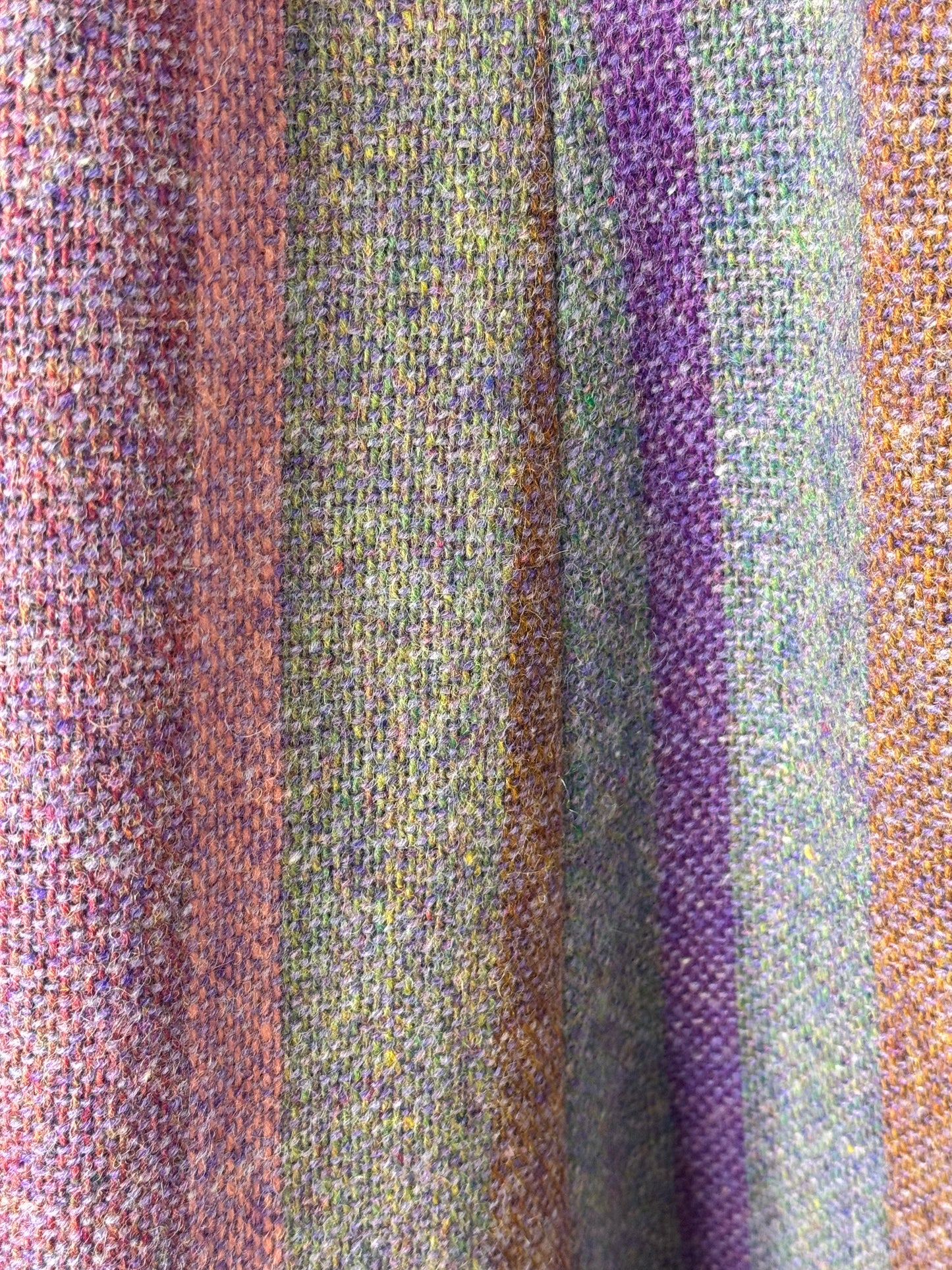 1970s Avoca Plaid Poncho