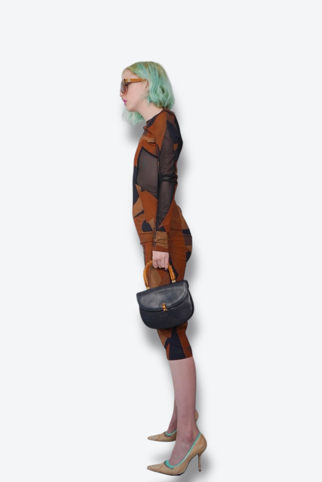 Trend: House of CB Brown Multi Bodycon Dress